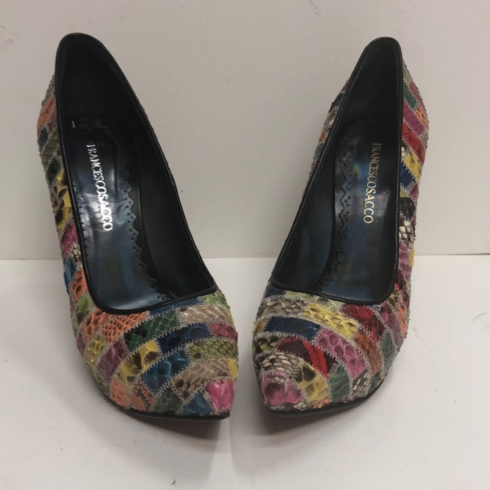 & Other Stories Francesco Sacco Made in Italy Patchwork Python Size US 7 / IT 37 - 1 Thumbnail