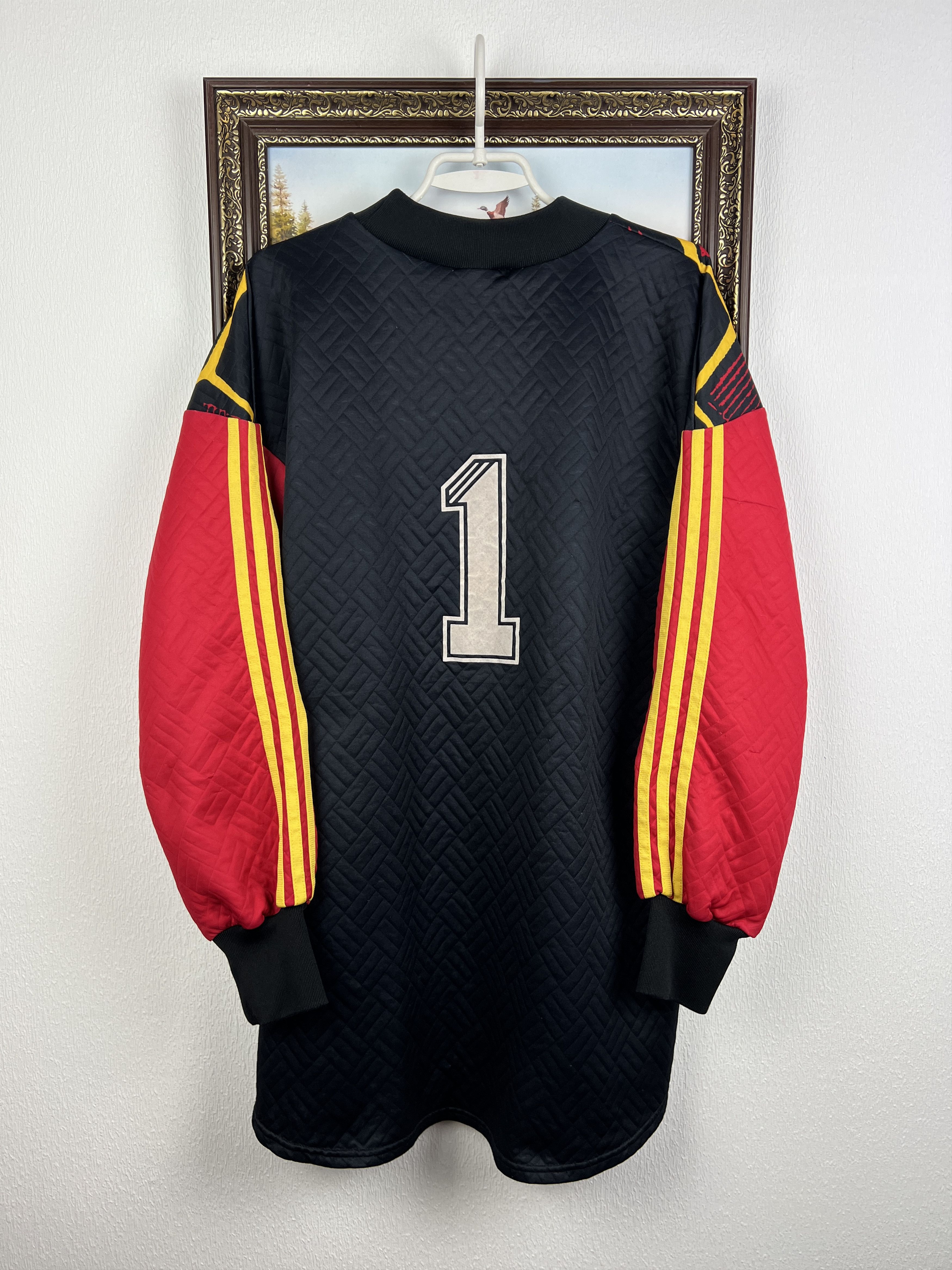 Adidas Vintage Football Goalkeeper Template Shirt Soccer Jersey Size US XL / EU 56 / 4 - 7 Thumbnail