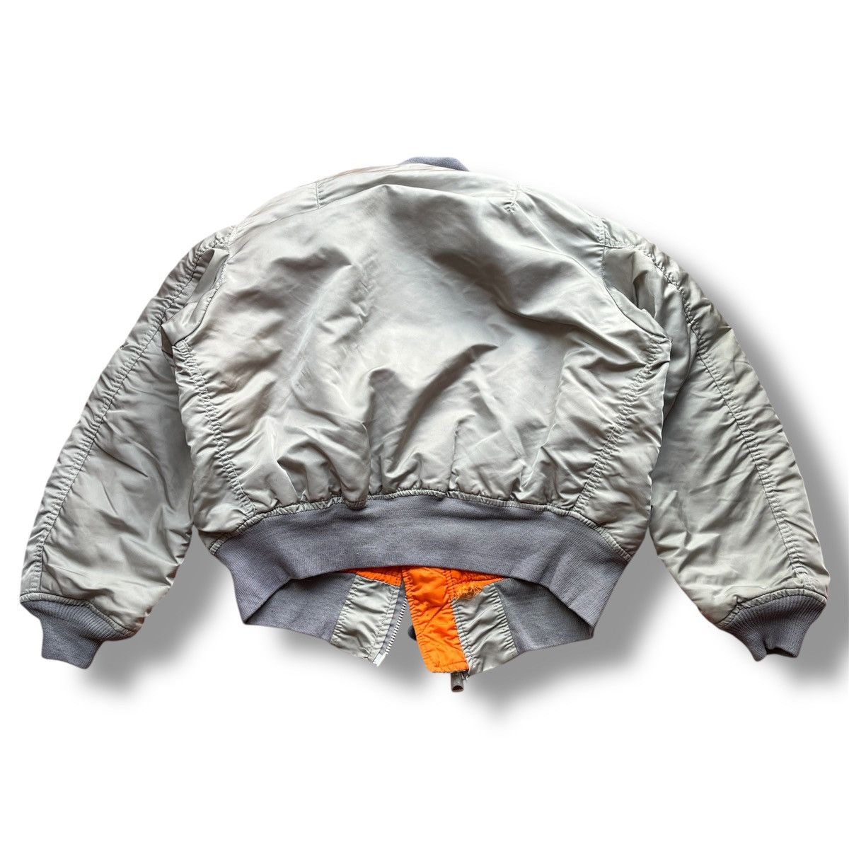 Alpha Industries VINTAGE ALPHA INDUSTRIES AVIREX MA-1 BOMBER FLIGHT JACKET Size US L / EU 52-54 / 3 - 4 Thumbnail
