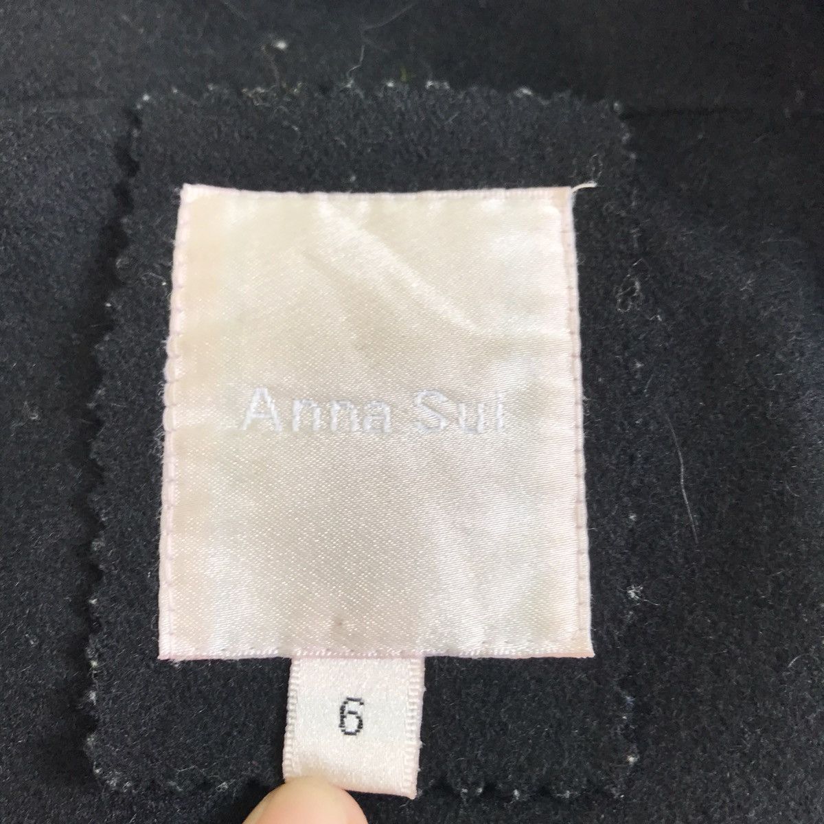 Anna Sui Anna Sui Wool Long jacket Size S / US 4 / IT 40 - 9 Thumbnail