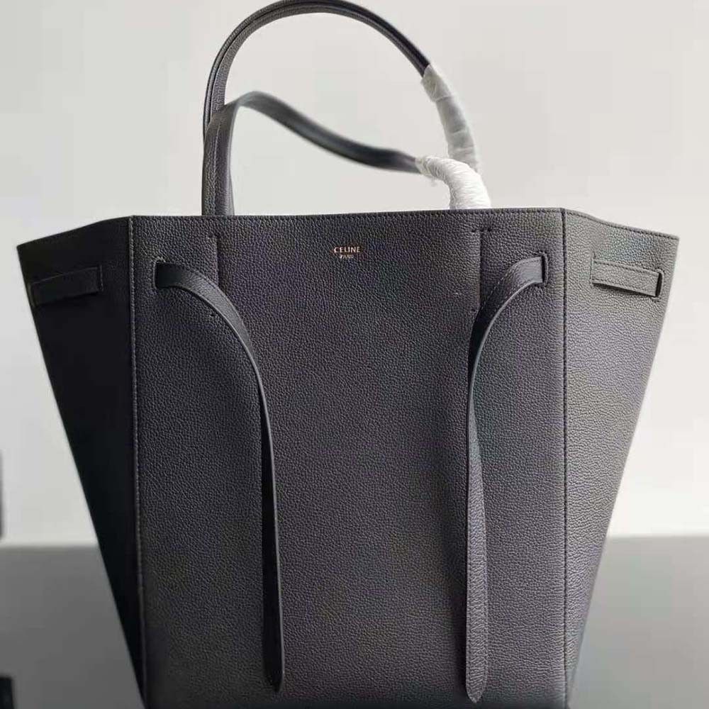 Celine o1bcso1str1024 Size: OS / Cabas Small Tote Bag in Black Size ONE SIZE - 2 Thumbnail