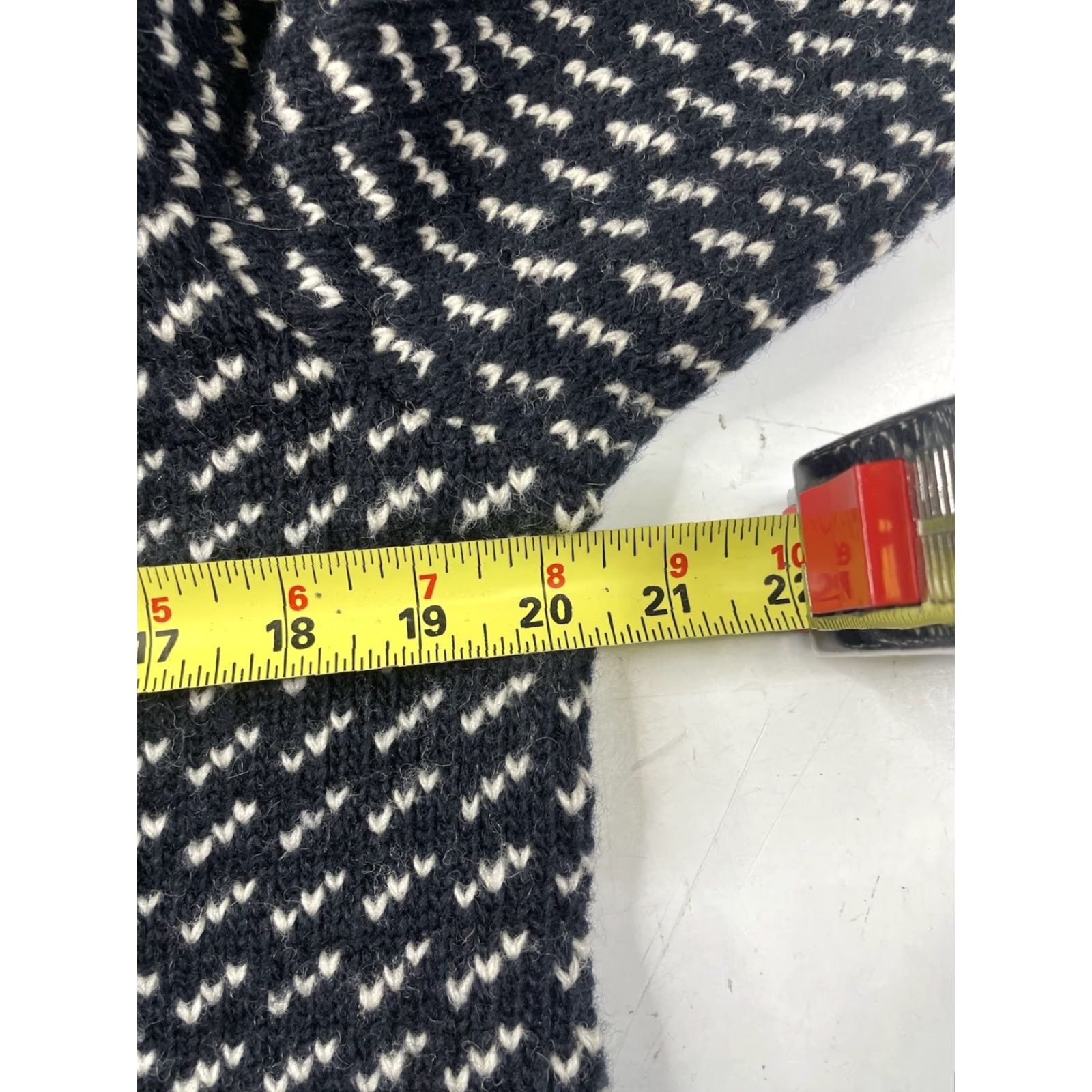 Vintage VINTAGE L.L. Bean Cardigan Sweater Woman Wool Birdseye Knit M Blue Women M Cardigan Classic Wool Women M Blue L.L. Bean Men? Size M / US 6-8 / IT 42-44 - 5 Thumbnail