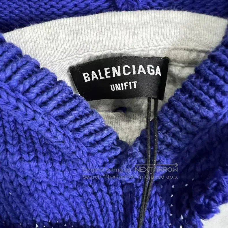 Balenciaga Balenciaga Mock Two-Piece Sweater Size S Size US S / EU 44-46 / 1 - 4 Thumbnail