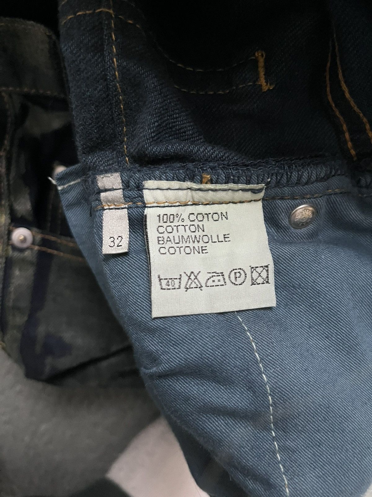 Dior Dior AW03 Green “Luster” Denim Size US 34 / EU 50 - 7 Thumbnail