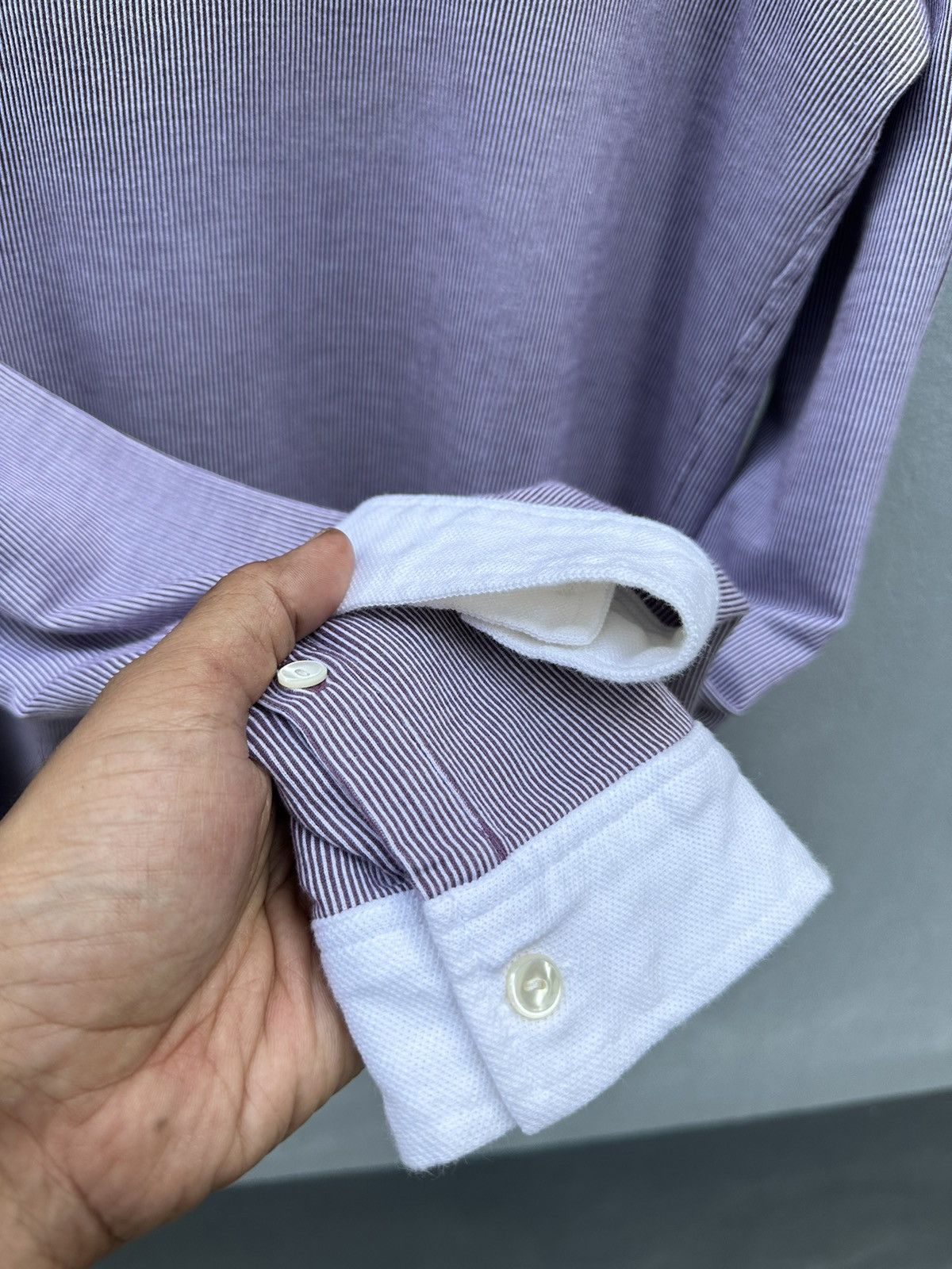 Designer × Lacoste × Vintage Vintage Lacoste Stripe Polo Long Sleeve A128 Size US S / EU 44-46 / 1 - 3 Thumbnail