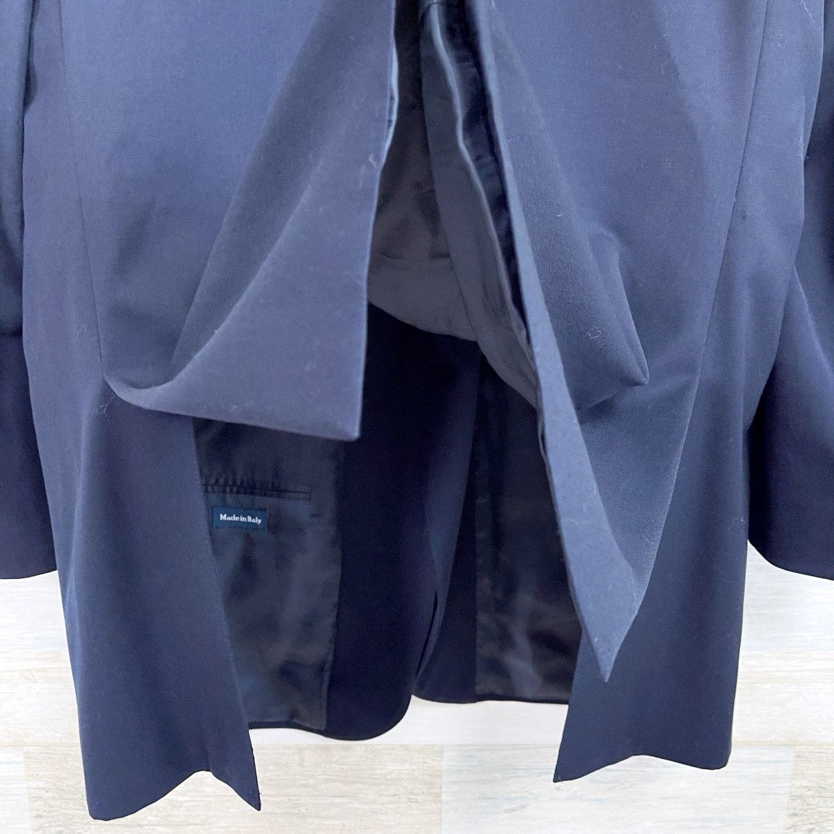 Polo Ralph Lauren POLO Ralph Lauren Vintage Italy Twill Sport Coat Blue 48L Size 48L - 7 Thumbnail