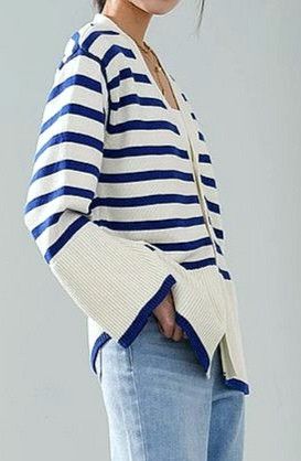 Toteme Signature striped cardigan Size XS / US 0-2 / IT 36-38 - 6 Thumbnail