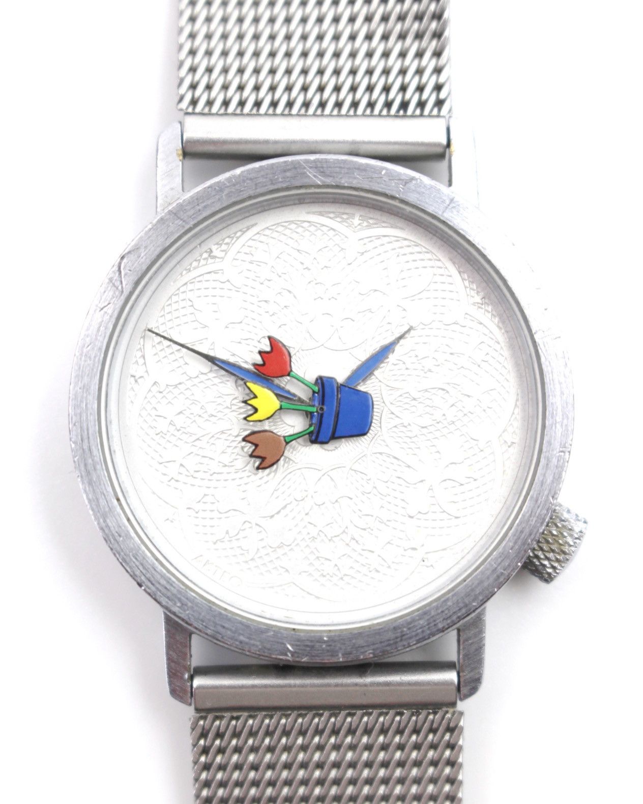Hysteric Glamour 2000S AKTEO FRANCE BESANÇON QUARTZ MESH STRAP WATCH Size ONE SIZE - 1 Thumbnail