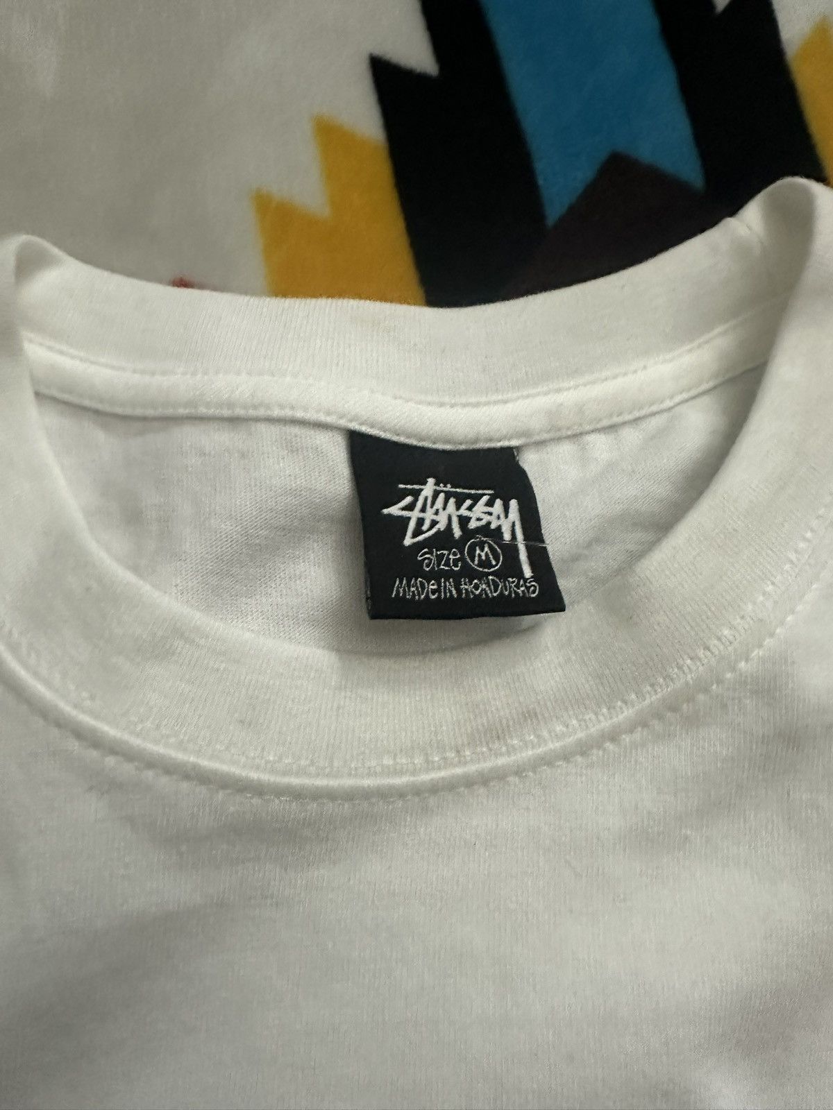 Stussy Stussy Chain Link tee Size US M / EU 48-50 / 2 - 2 Thumbnail