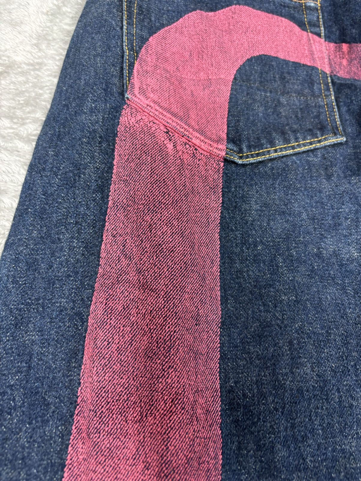 Evisu Vintage Evisu No2 Pink Daicock. S0327 Size US 31 - 9 Thumbnail