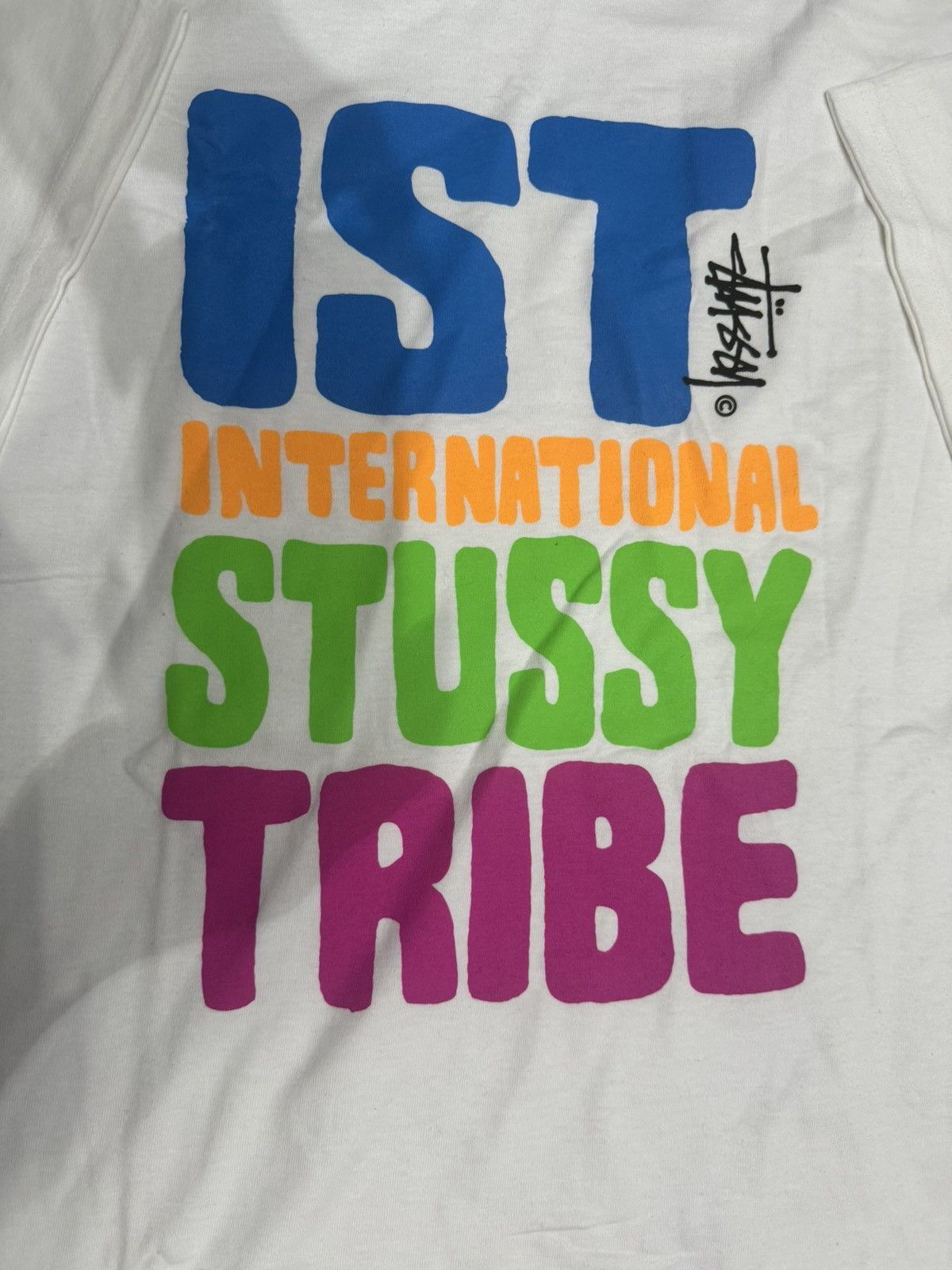 Stussy Stüssy Men's IST WHITE T-shirt Size US XL / EU 56 / 4 - 2 Thumbnail