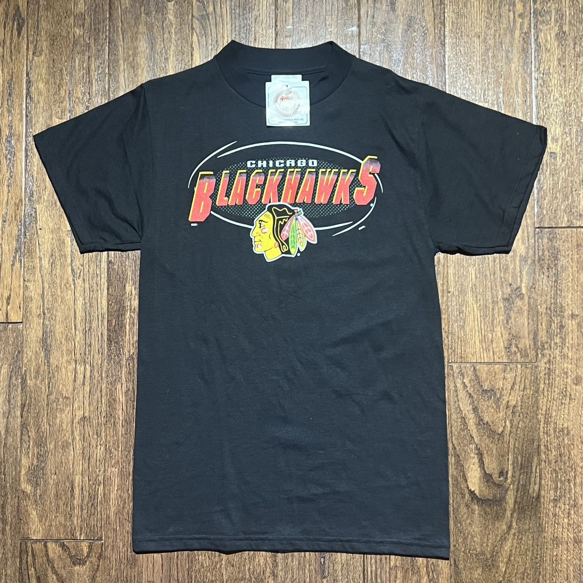 NHL vintage chicago blackhawks tee NOS Size US S / EU 44-46 / 1 - 1 Thumbnail