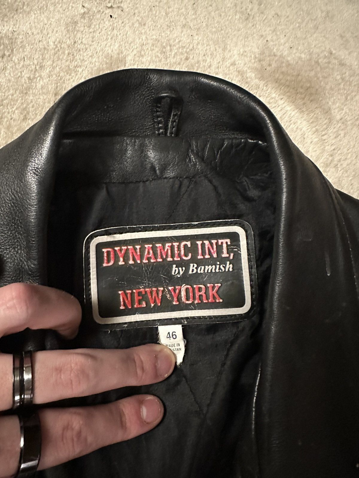 Vintage Leather Biker Jacket Size US S / EU 44-46 / 1 - 4 Thumbnail