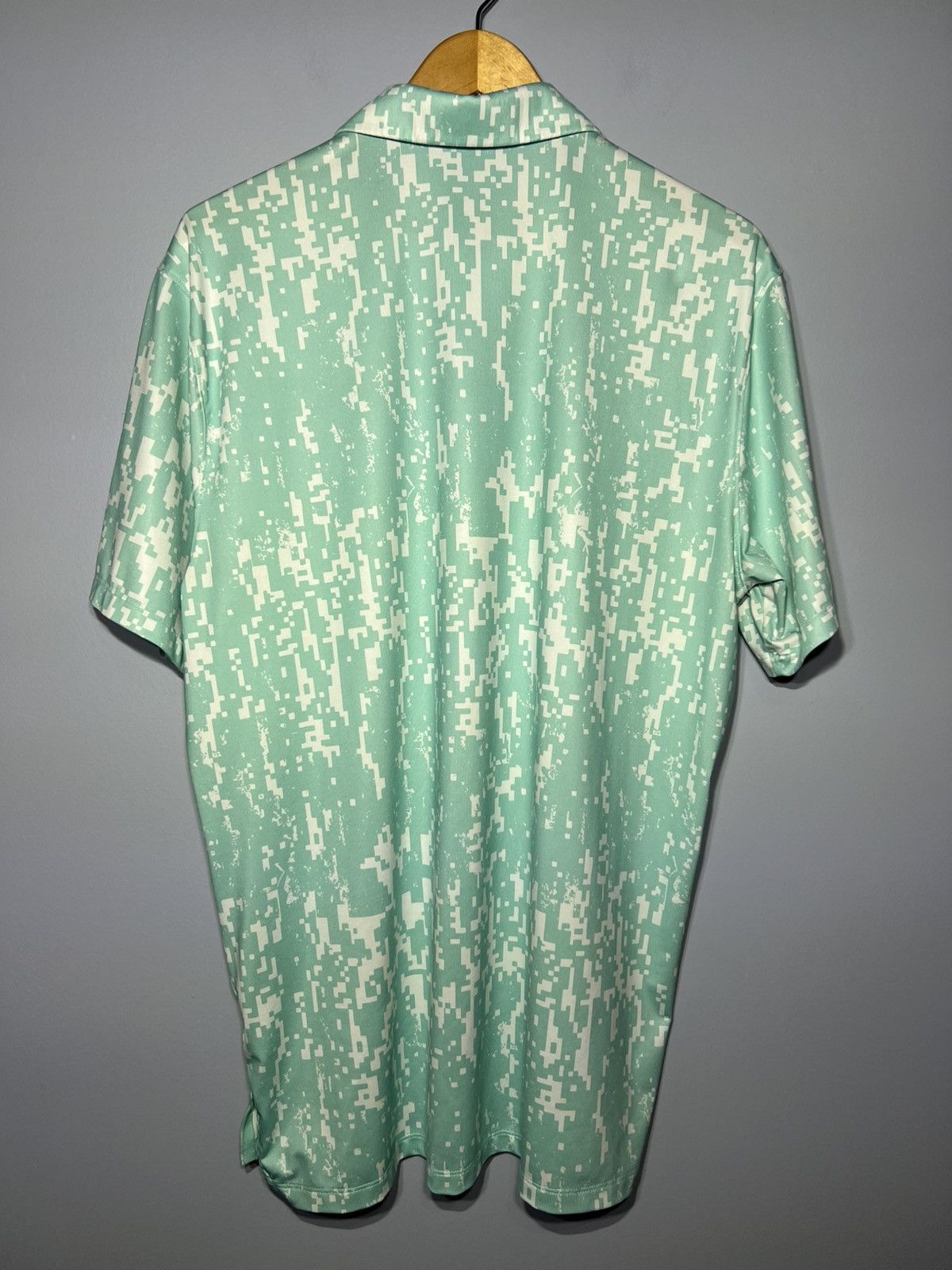 Nike Nike Golf Polo Men’s Sz Med Green Digital Camo CU9533-307 Size US M / EU 48-50 / 2 - 3 Thumbnail