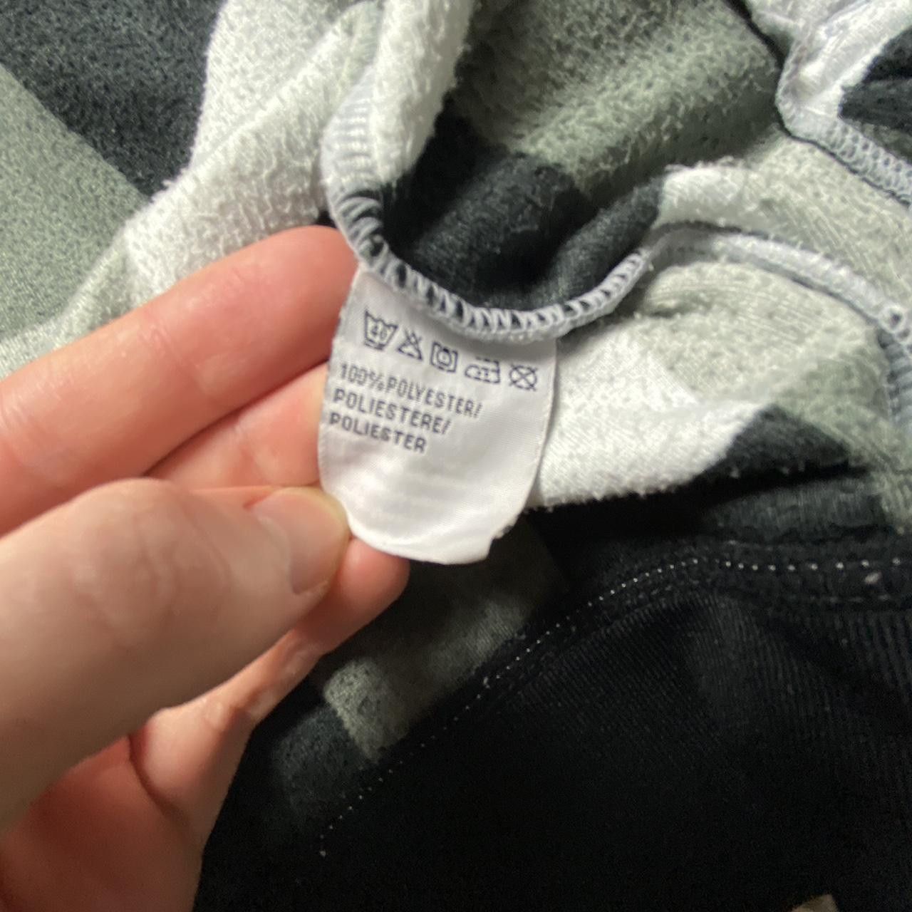 O'Neill 00s O'Neill Checkered Zip Fleece Hoodie Grey/Black M Size US M / EU 48-50 / 2 - 8 Thumbnail
