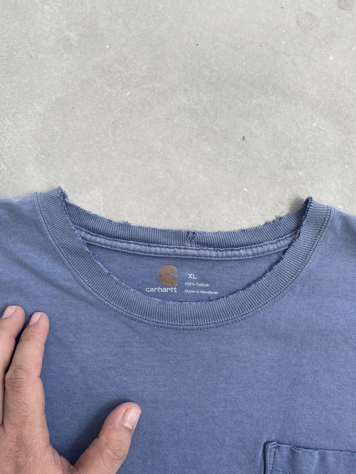 Carhartt CARHARTT POCKET TEE WELL WORN DISTRESSED Size US XL / EU 56 / 4 - 5 Thumbnail