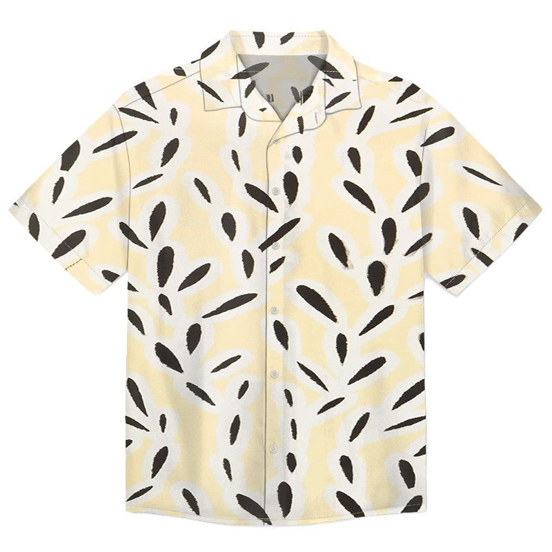 Vintage La Chemise Aloe Shirt | Botanical Calm, Modern Simplicity Size US M / EU 48-50 / 2 - 2 Thumbnail