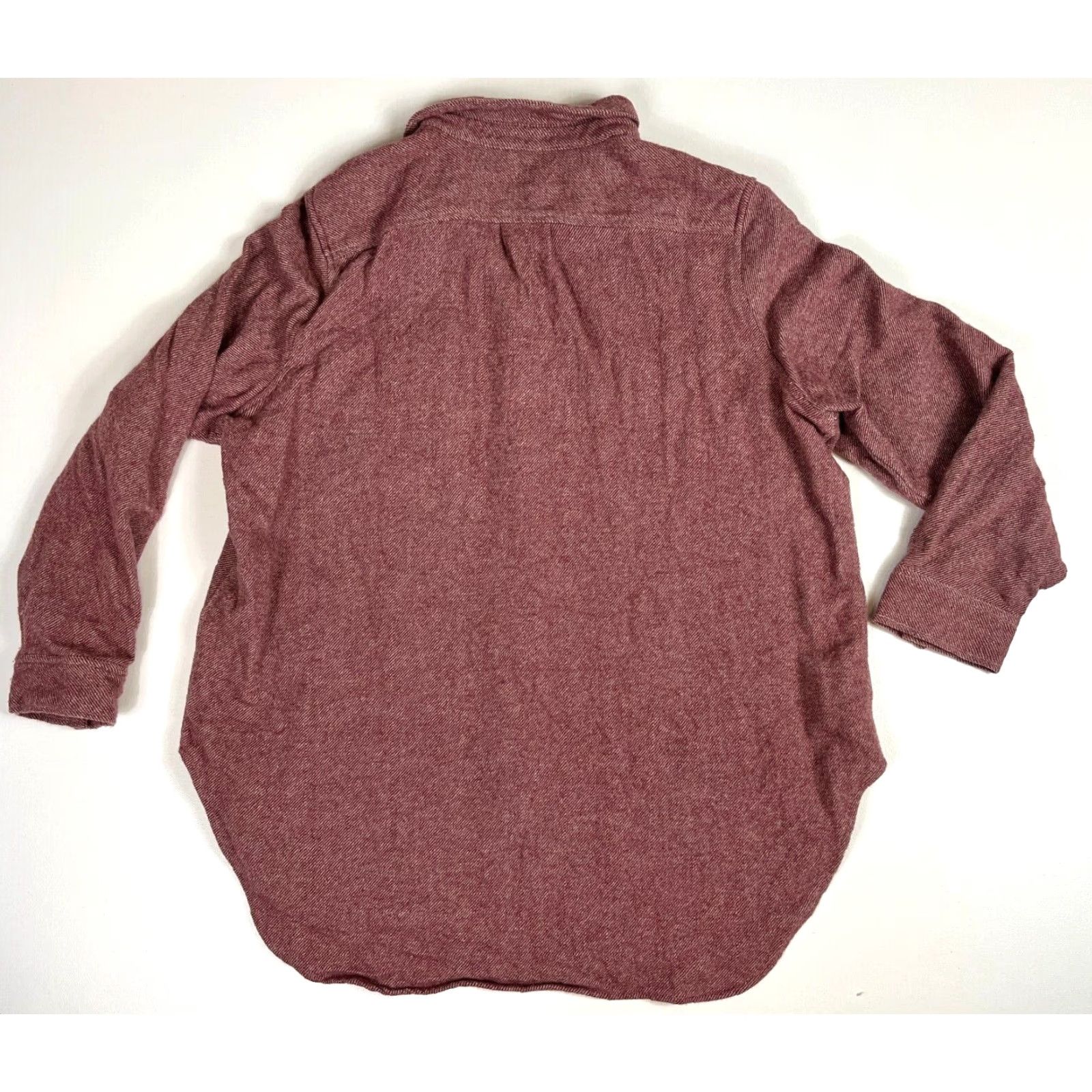 Vintage Woolrich Women's Snap Front Shirt 2XL Wool Pink Red Casual Long Sleeve Collared Button-Up Size XXL / US 16-18 / IT 52-54 - 3 Thumbnail