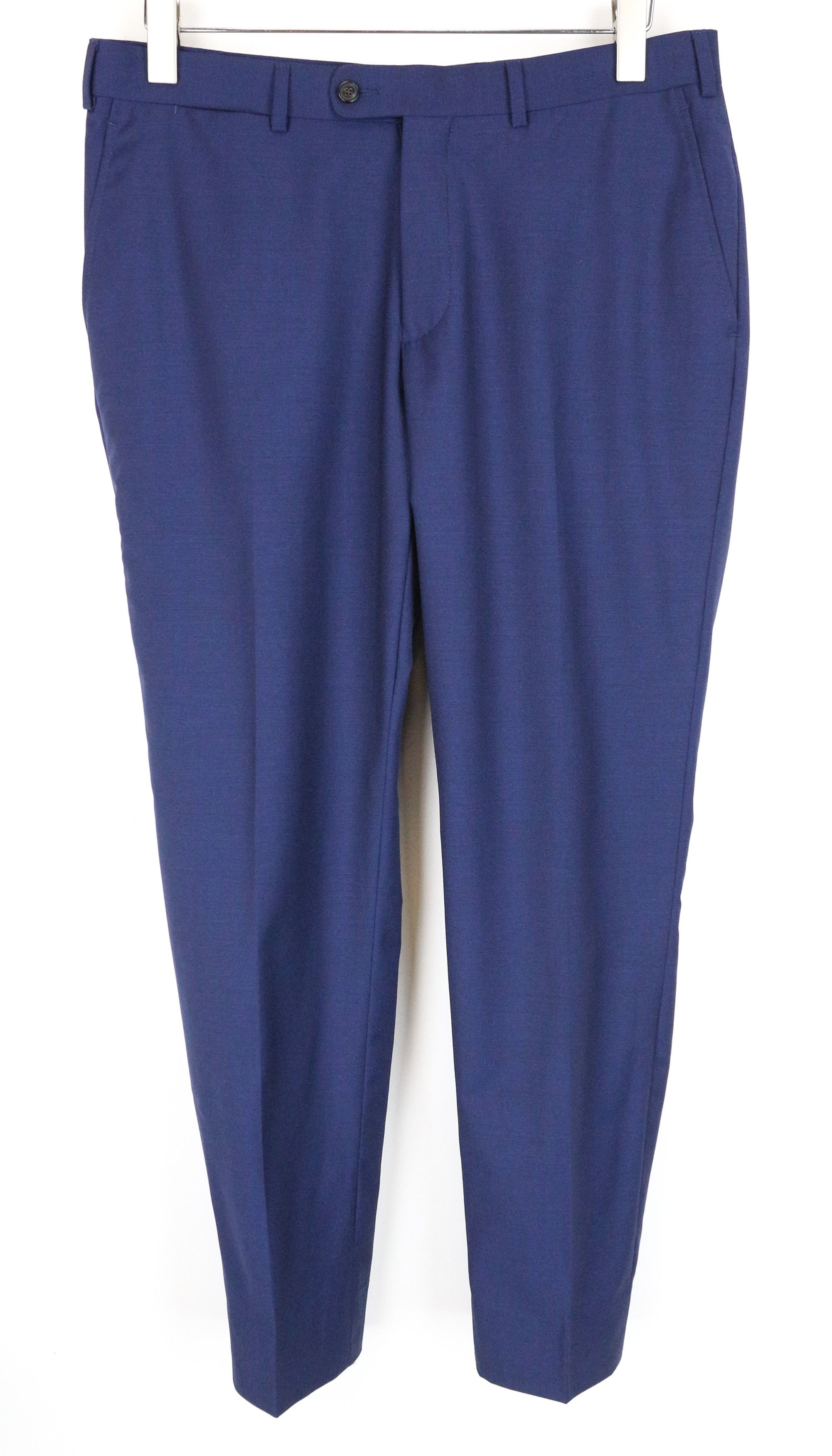 Suitsupply SIENNA UK38S Wool Mohair Melange Pleated Trousers 62470 Size 38S - 1 Thumbnail