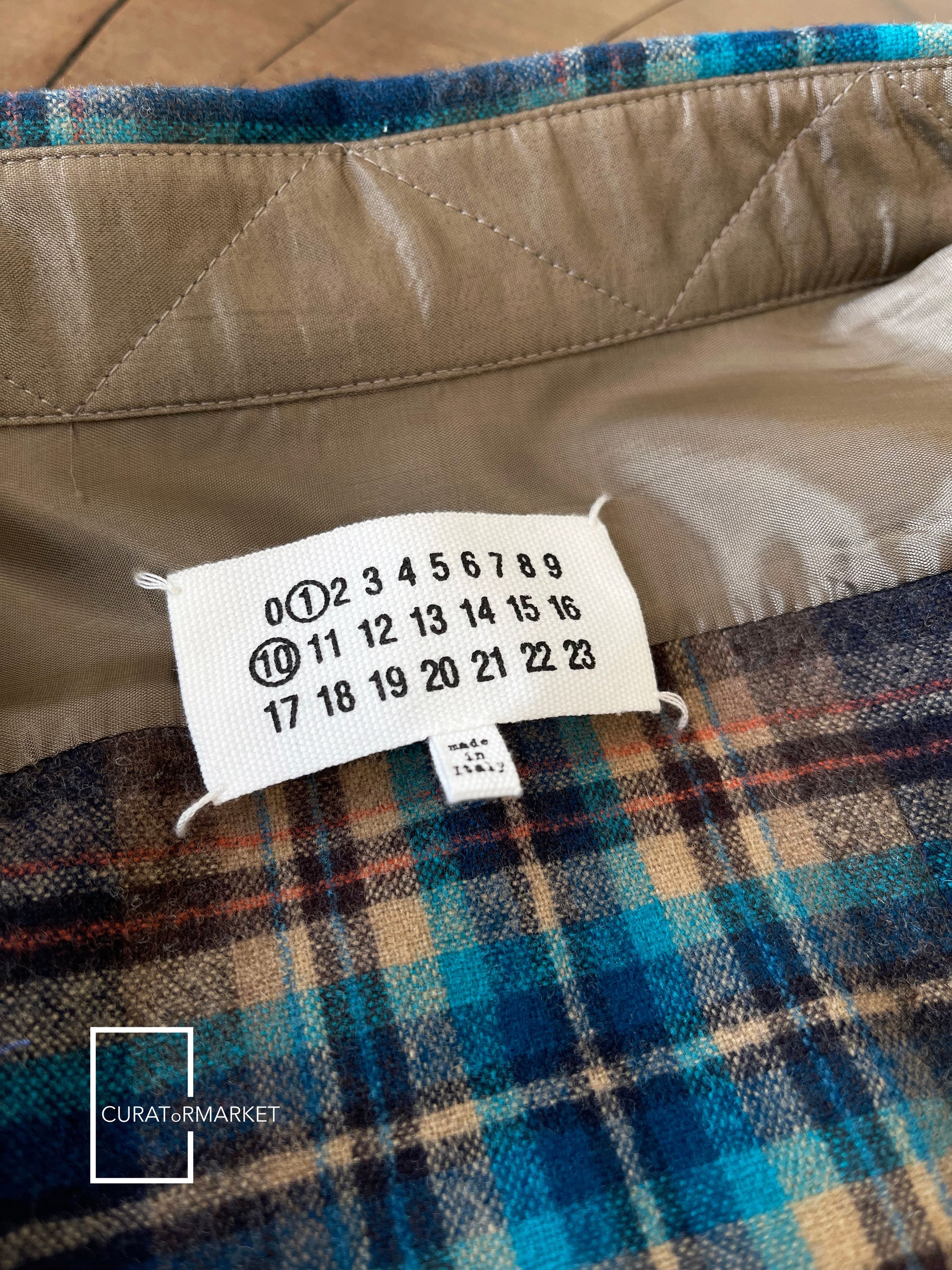 Maison Margiela EU50 RARE Pendleton Wool Flannel Plaid Snap Back Stitch SS24 Size US M / EU 48-50 / 2 - 10 Thumbnail