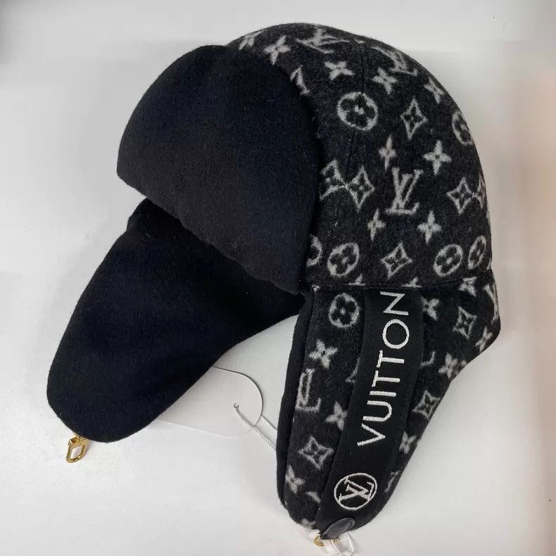 Louis Vuitton Louis Vuitton Carry On wool color-block reading hat Size ONE SIZE - 1 Thumbnail