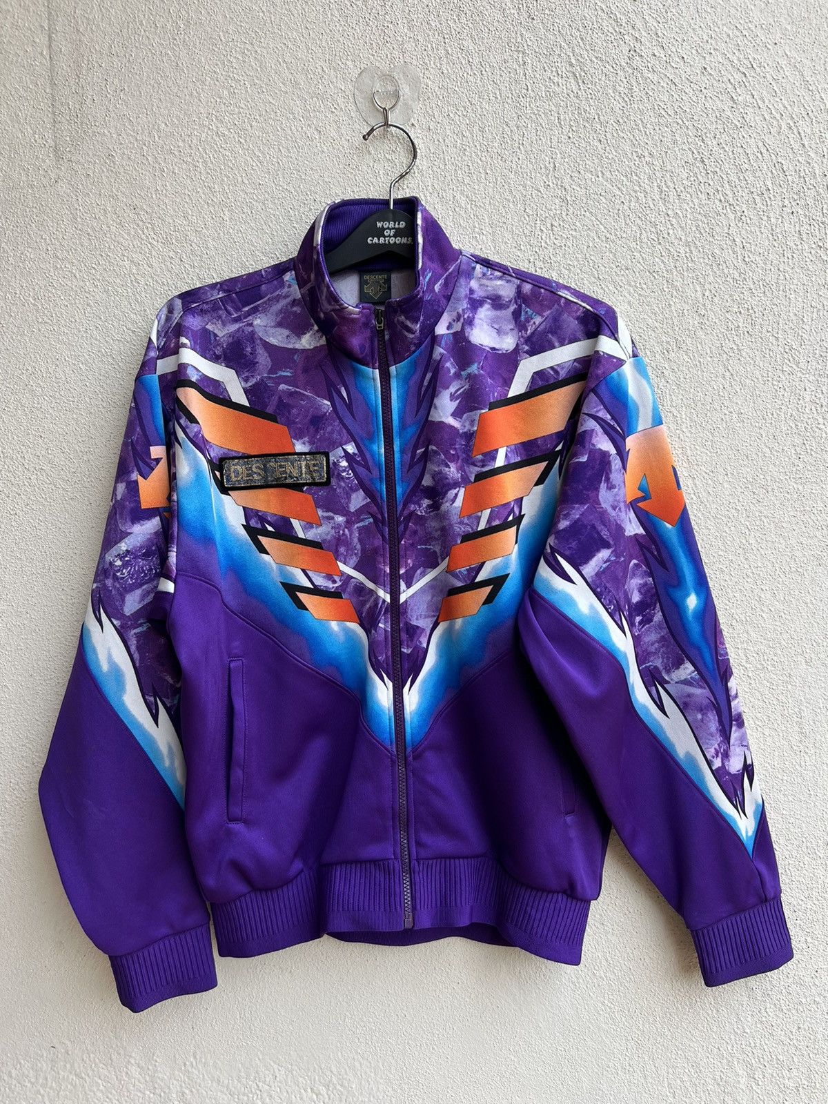 Descente DESCENTE Made in Japan Zipper Track Top Size US L / EU 52-54 / 3 - 6 Thumbnail