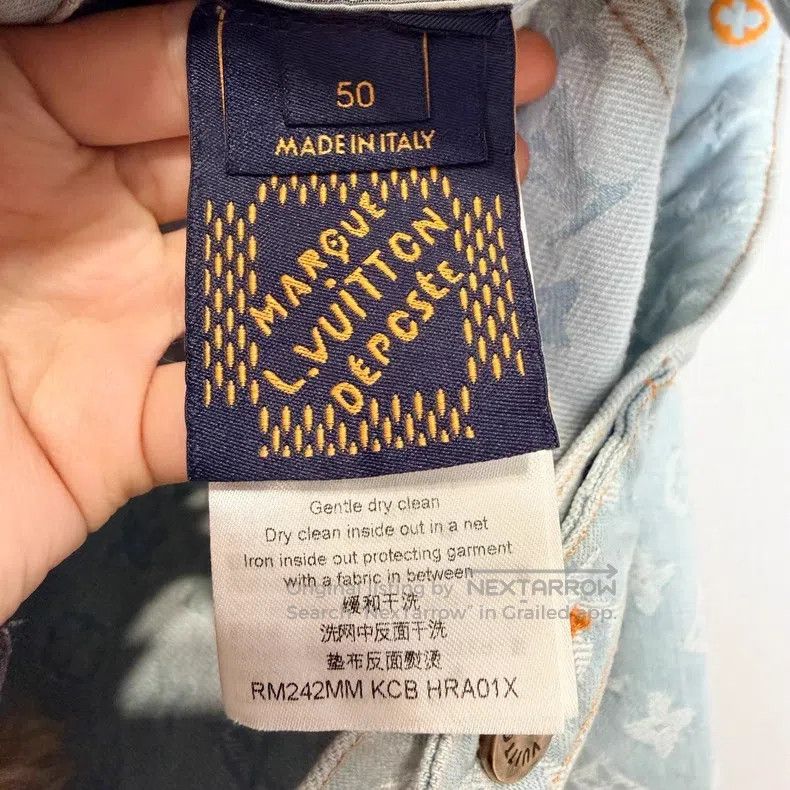 Louis Vuitton Louis Vuitton Monogram color matching denim jacket Size US M / EU 48-50 / 2 - 4 Thumbnail