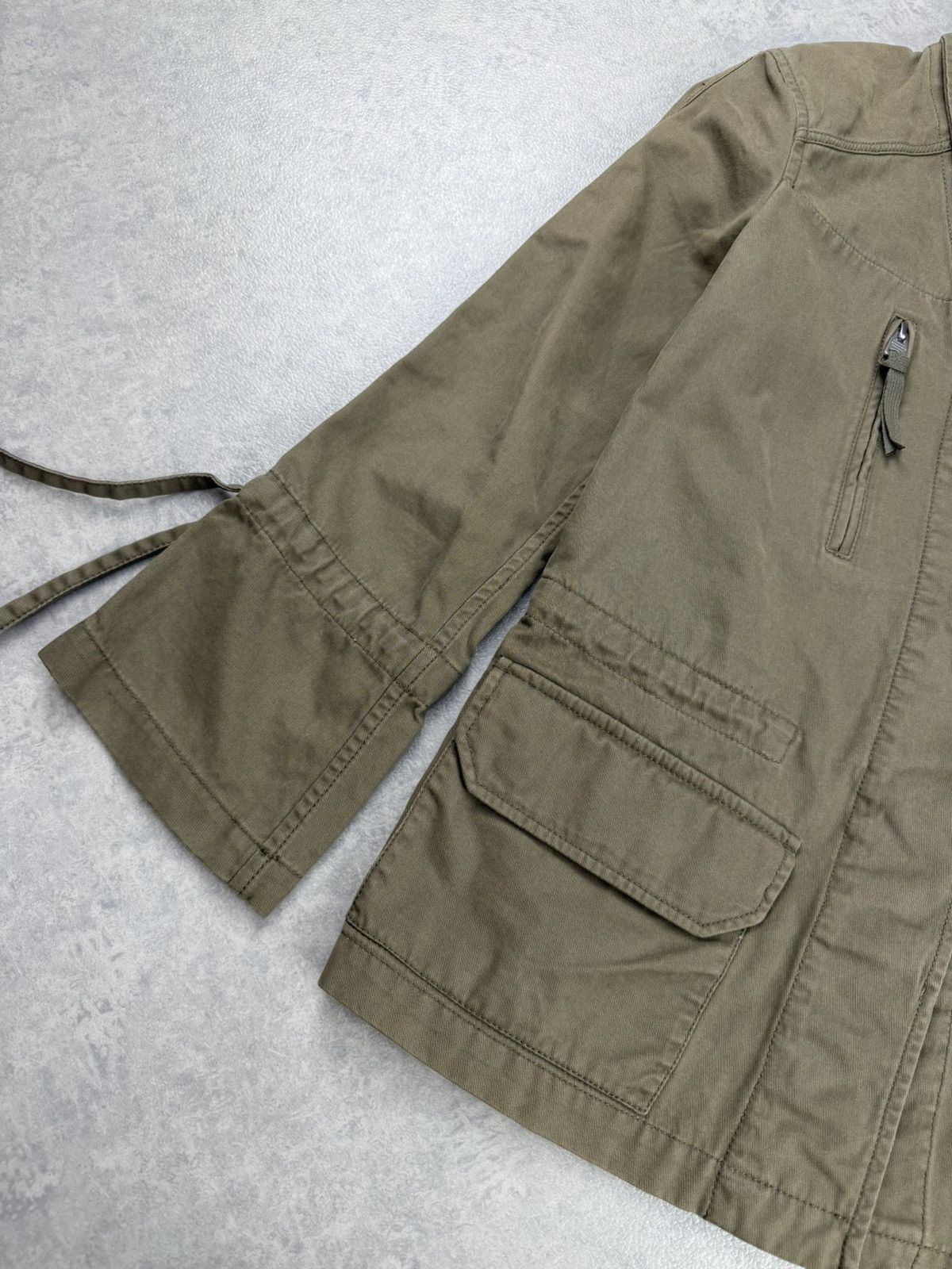 Allsaints AllSaints Amira Utility Jacket Womens XS Khaki Size XS / US 0-2 / IT 36-38 - 4 Thumbnail
