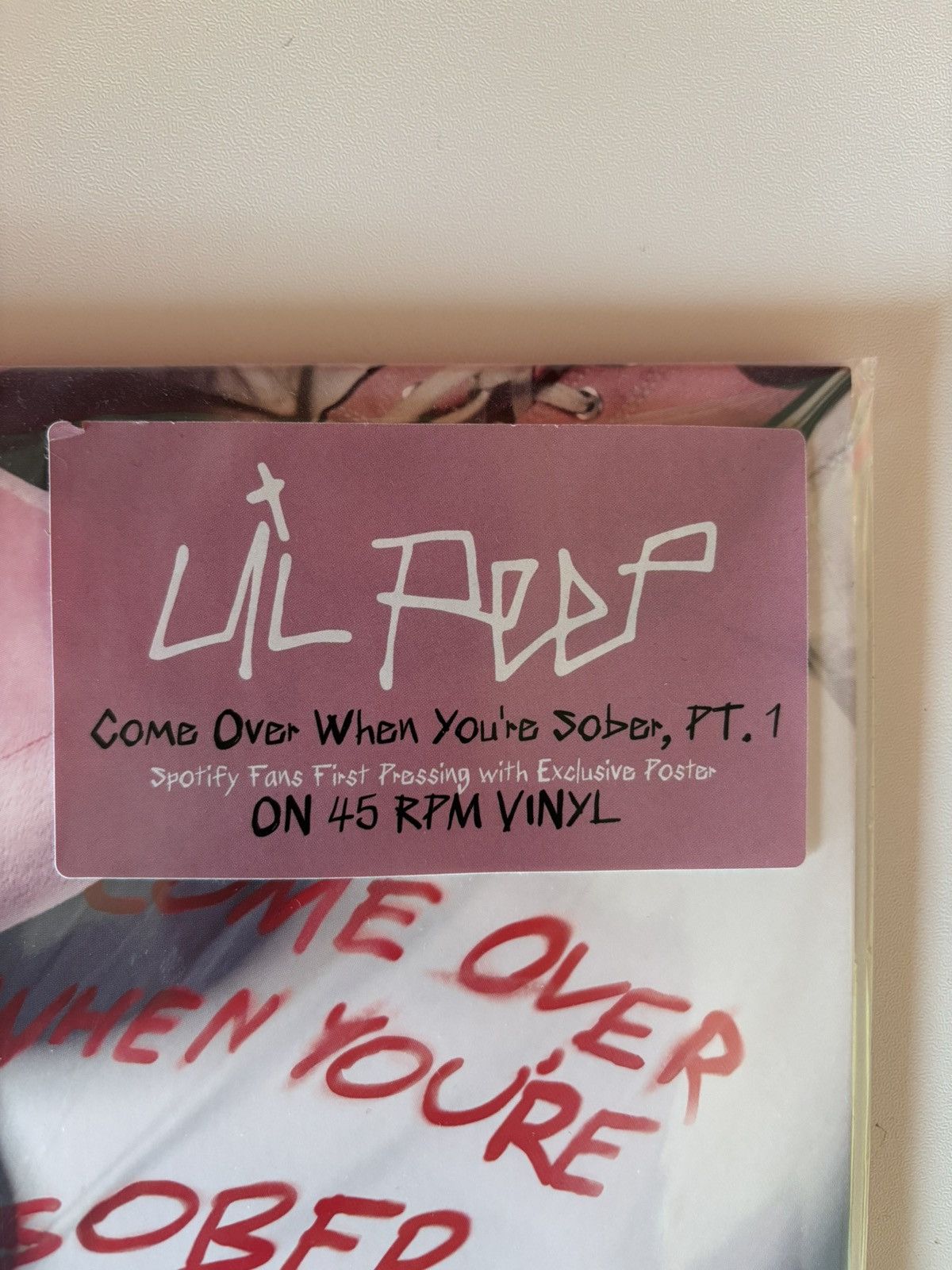 Lil Peep Lil Peep Come Over When You’re Sober Spotify Only Exclusive Size ONE SIZE - 3 Thumbnail