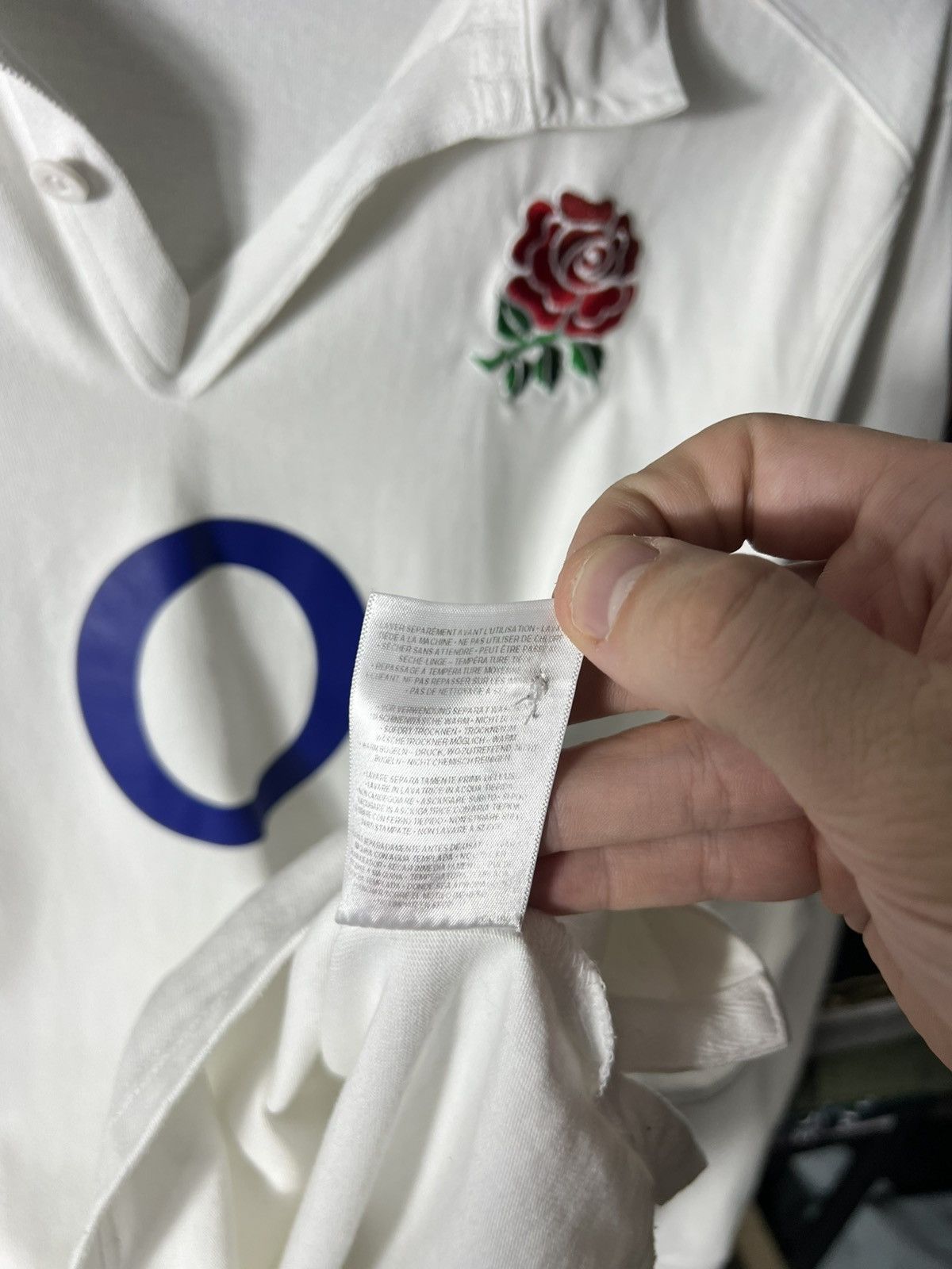Canterbury of New Zealand 🔥 Canterbury England Rugby Longsleeve — White — Size L Size US L / EU 52-54 / 3 - 8 Thumbnail