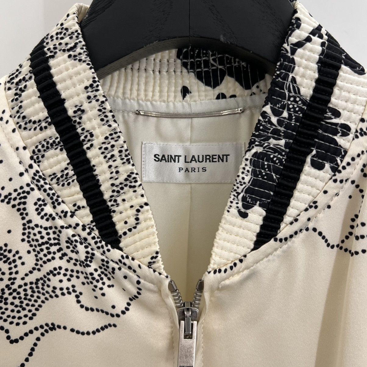 Saint Laurent Paris Saint Laurent Silk Bomber in Small Size US S / EU 44-46 / 1 - 5 Thumbnail