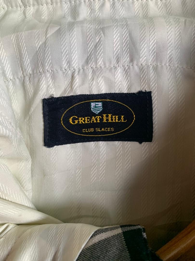 Vintage p5 great hill checker slacks pants Men's Pants Size US 38 / EU 54 - 4 Thumbnail