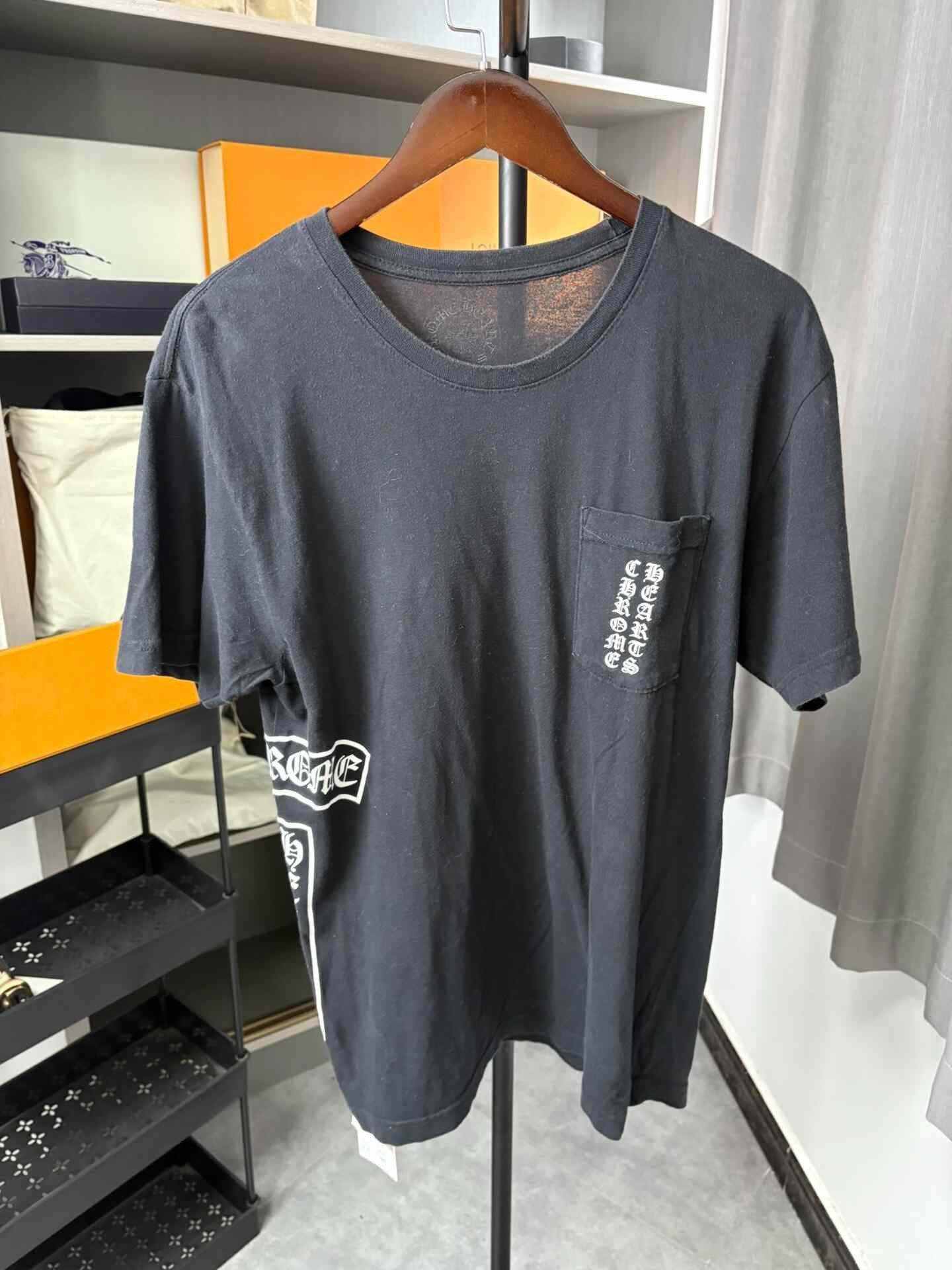 Chrome Hearts Chrome Hearts Black T-Shirt L Men Size US L / EU 52-54 / 3 - 1 Thumbnail