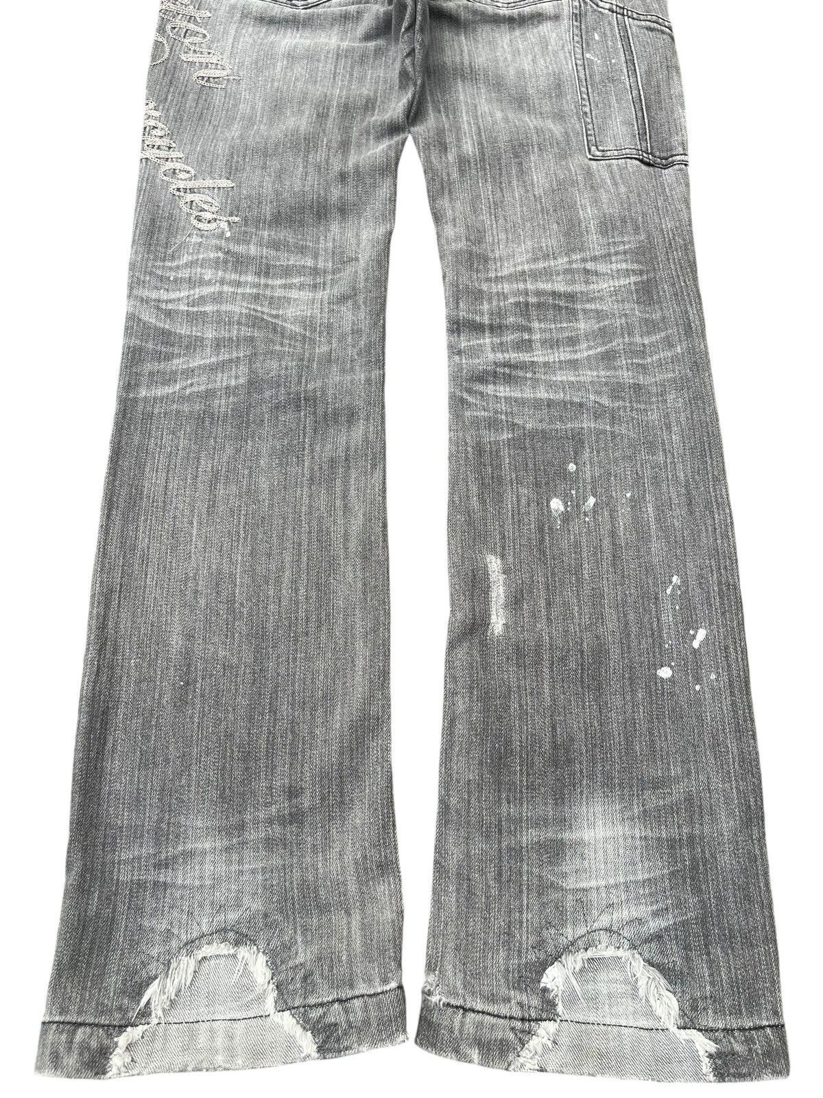 Indian Motorcycle × Norton Vintage Y2K Made in Usa Norton Motorcycle Distressed Jeans Size US 31 - 9 Thumbnail