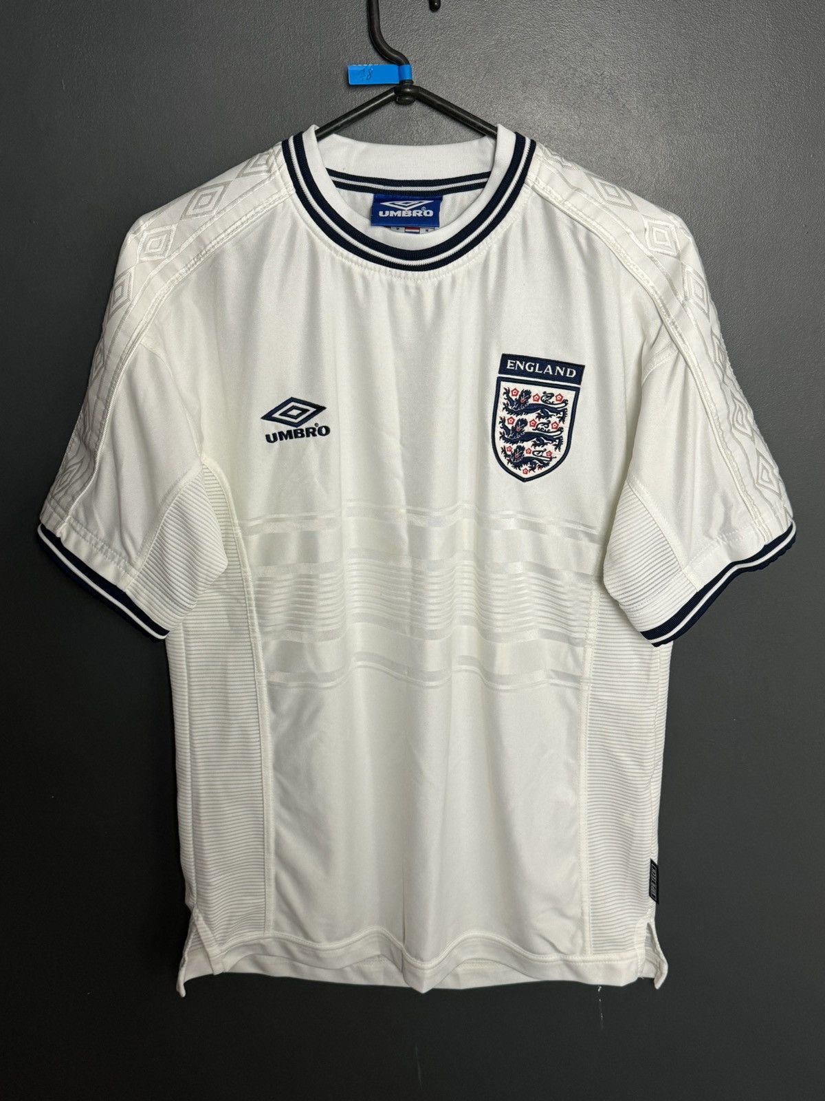 Umbro England National Team 99/01 Home Football Soccer Jersey Size US M / EU 48-50 / 2 - 1 Thumbnail