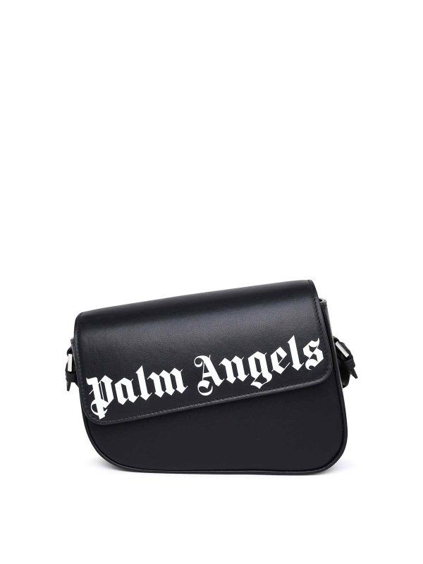 Palm Angels o1y1125 Size : OS / Logo Handbag in Black Size ONE SIZE - 1 Thumbnail