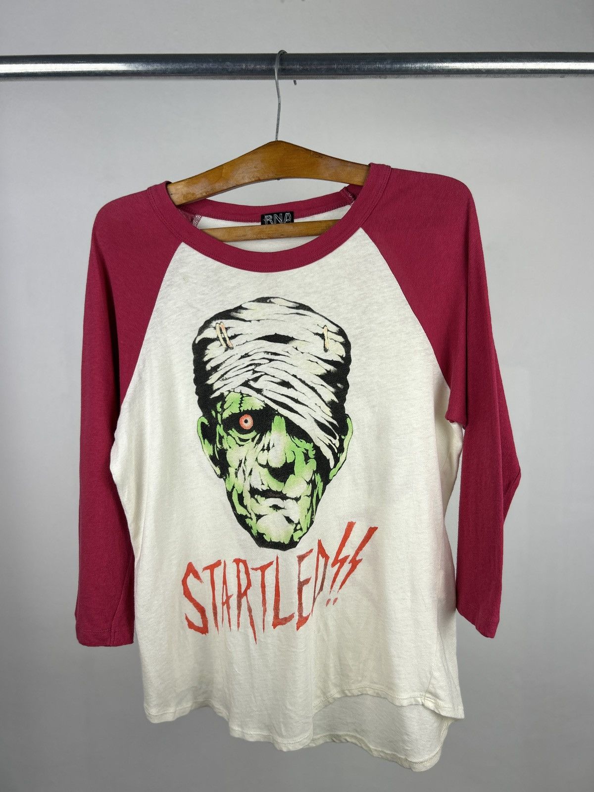 Japanese Brand RNA Sweat Zombie Raglan Top Size US M / EU 48-50 / 2 - 2 Thumbnail