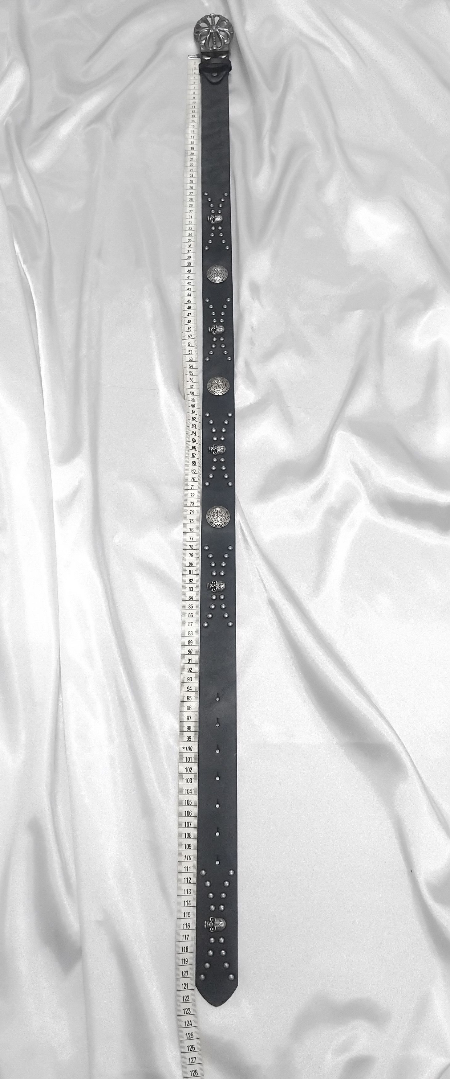 Japanese Brand Skull punk rock streetwear black colour belt Size ONE SIZE - 9 Thumbnail
