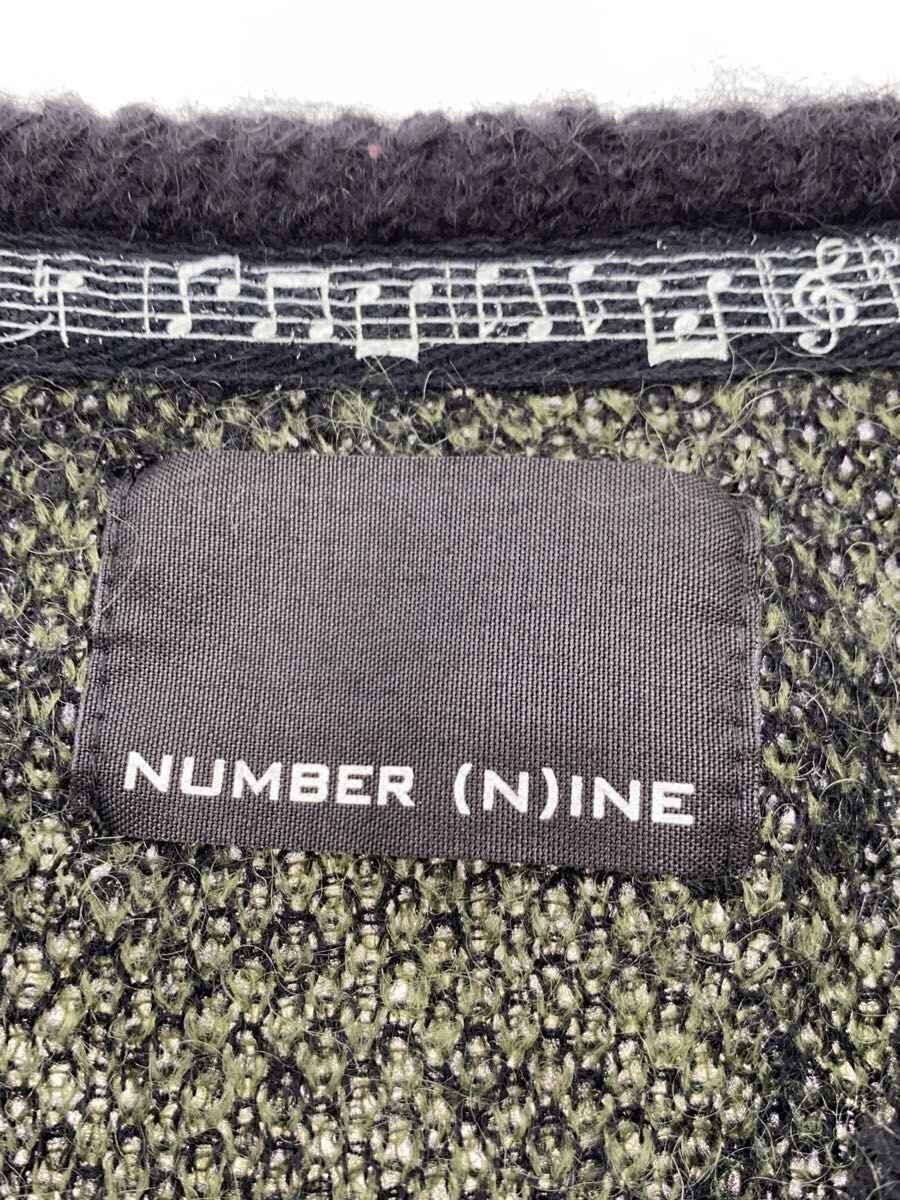 Number (N)ine Buffalo Check Mohair Knit Cardigan Size US L / EU 52-54 / 3 - 4 Thumbnail