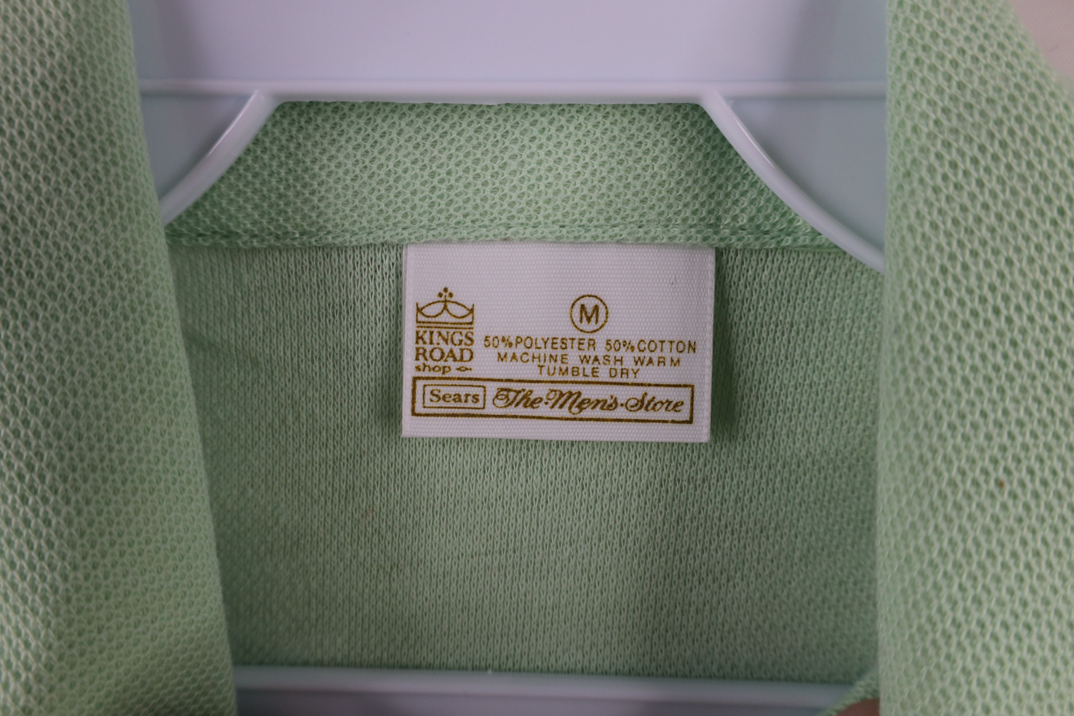 Vintage Deadstock Vintage 60s 70s Streetwear Collared Polo Lime USA Size US M / EU 48-50 / 2 - 5 Thumbnail