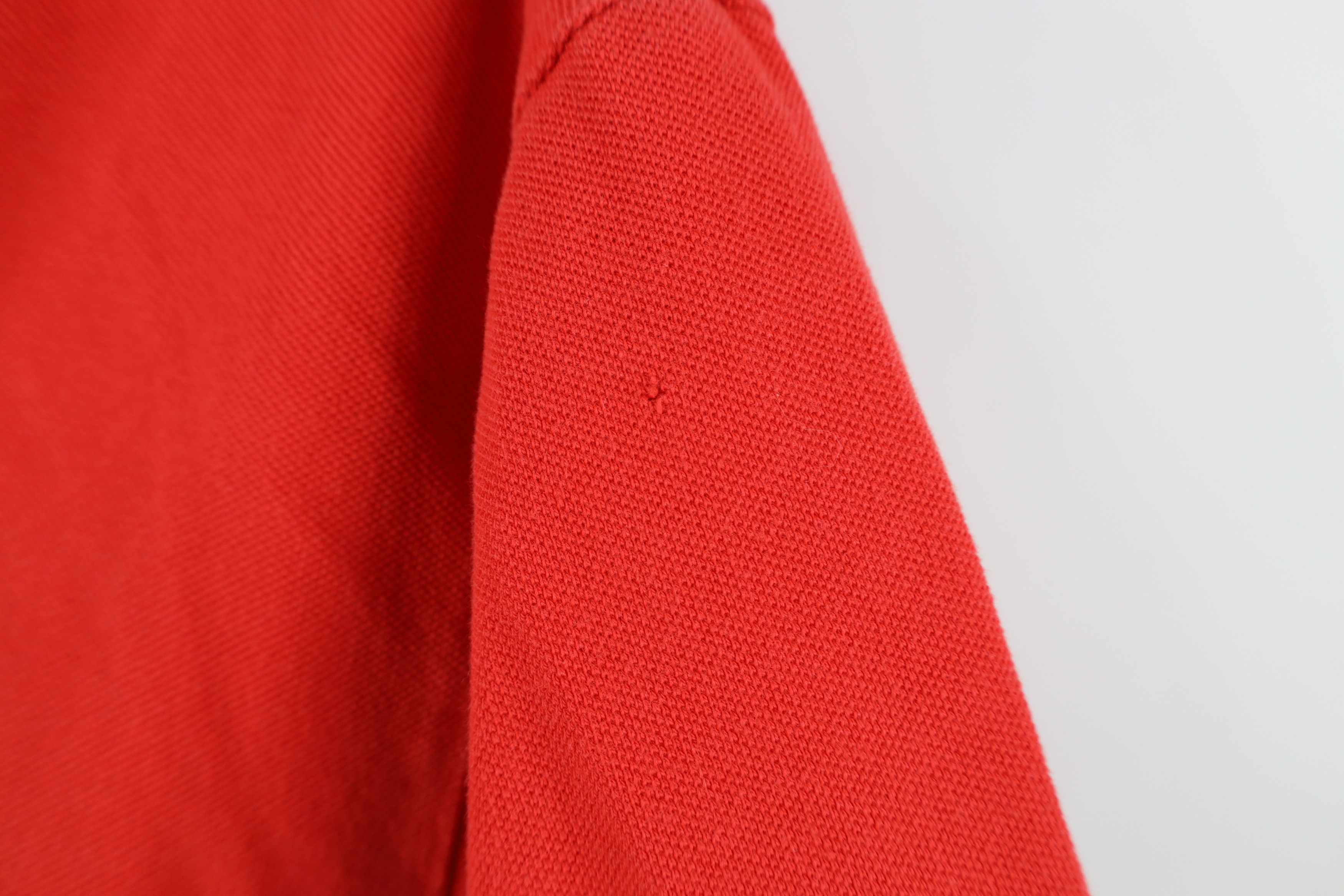 Ralph Lauren × Vintage Vintage 90s Ralph Lauren Collared Golf Polo Shirt Red USA Size US M / EU 48-50 / 2 - 5 Thumbnail