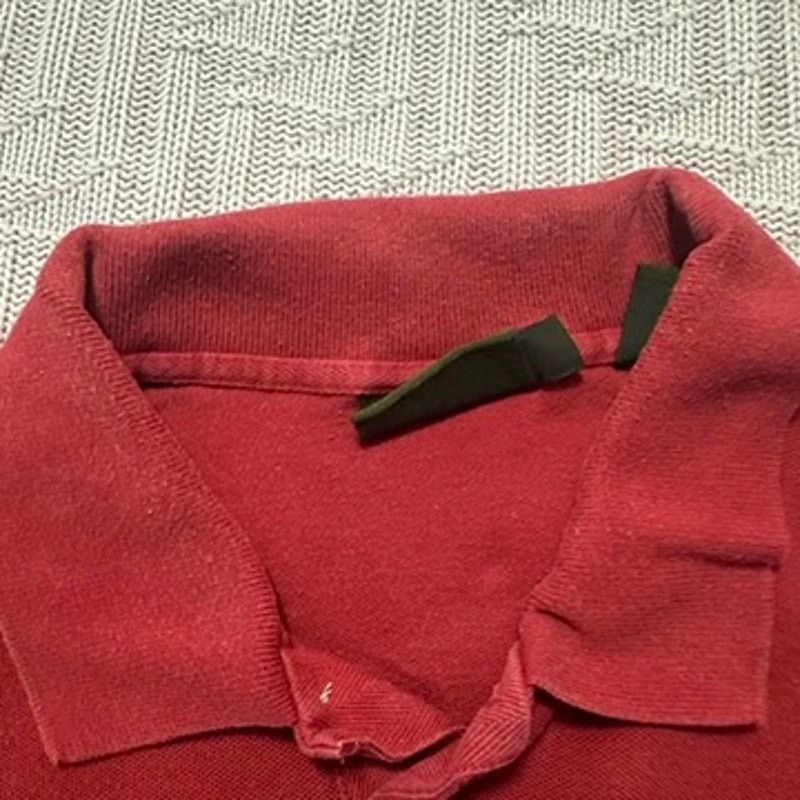 Timberland Timberland red short sleeve polo size L Size US L / EU 52-54 / 3 - 6 Thumbnail