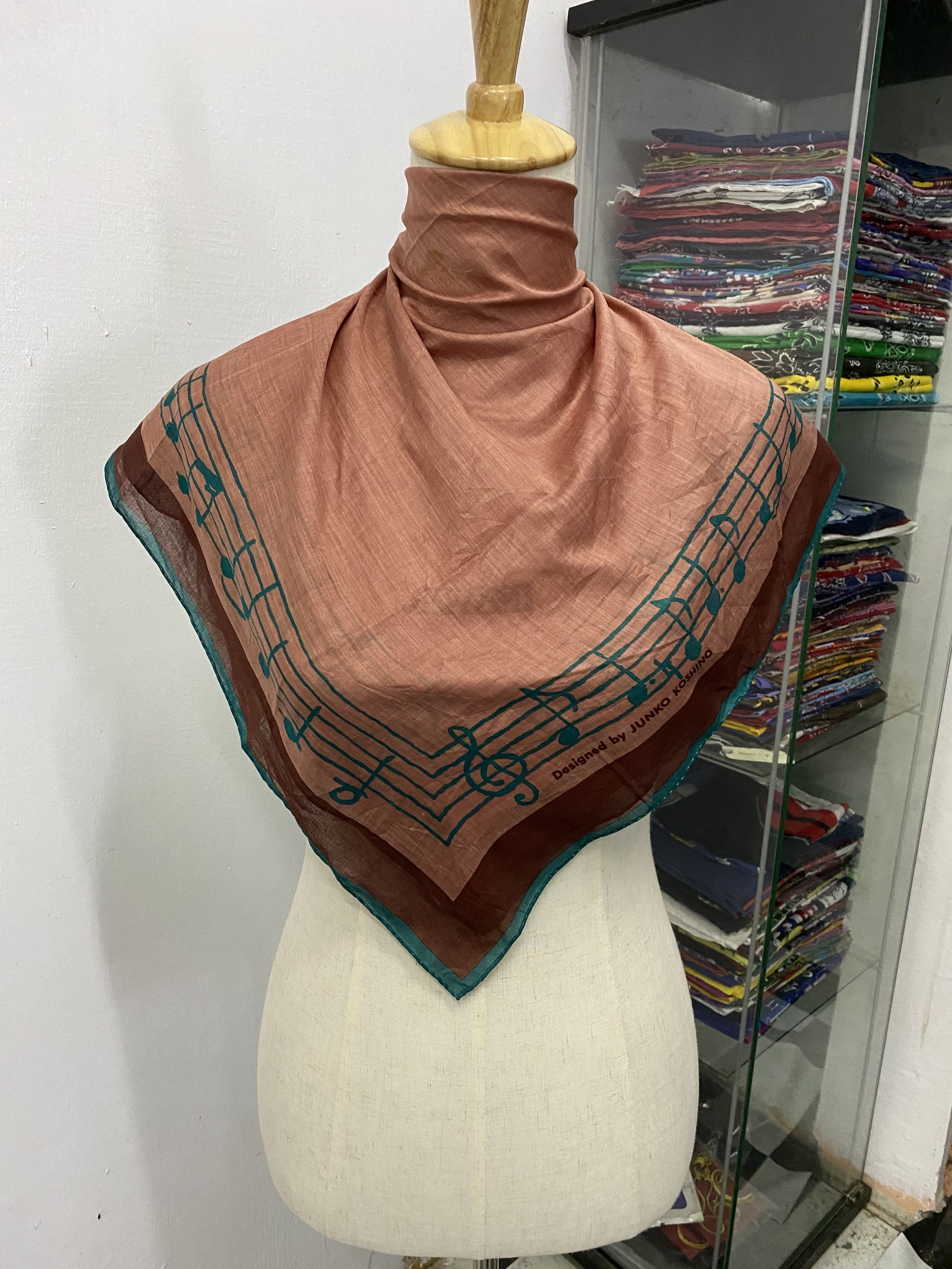 Japanese Brand × Mr. Junko × Vintage Junko Koshino Scarf Size ONE SIZE - 1 Thumbnail