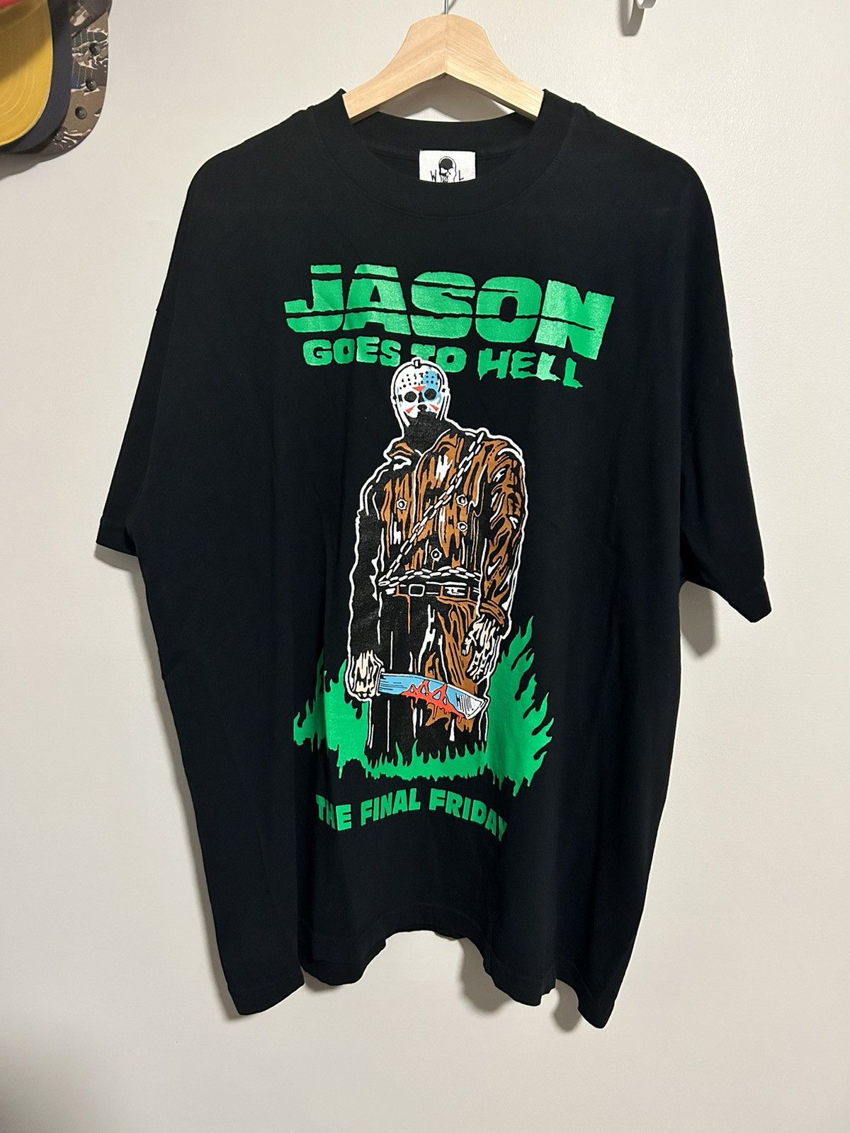 Warren Lotas The Final 2024 Friday Jason Goes to Hell Long Sleeve Tshirt Reversible