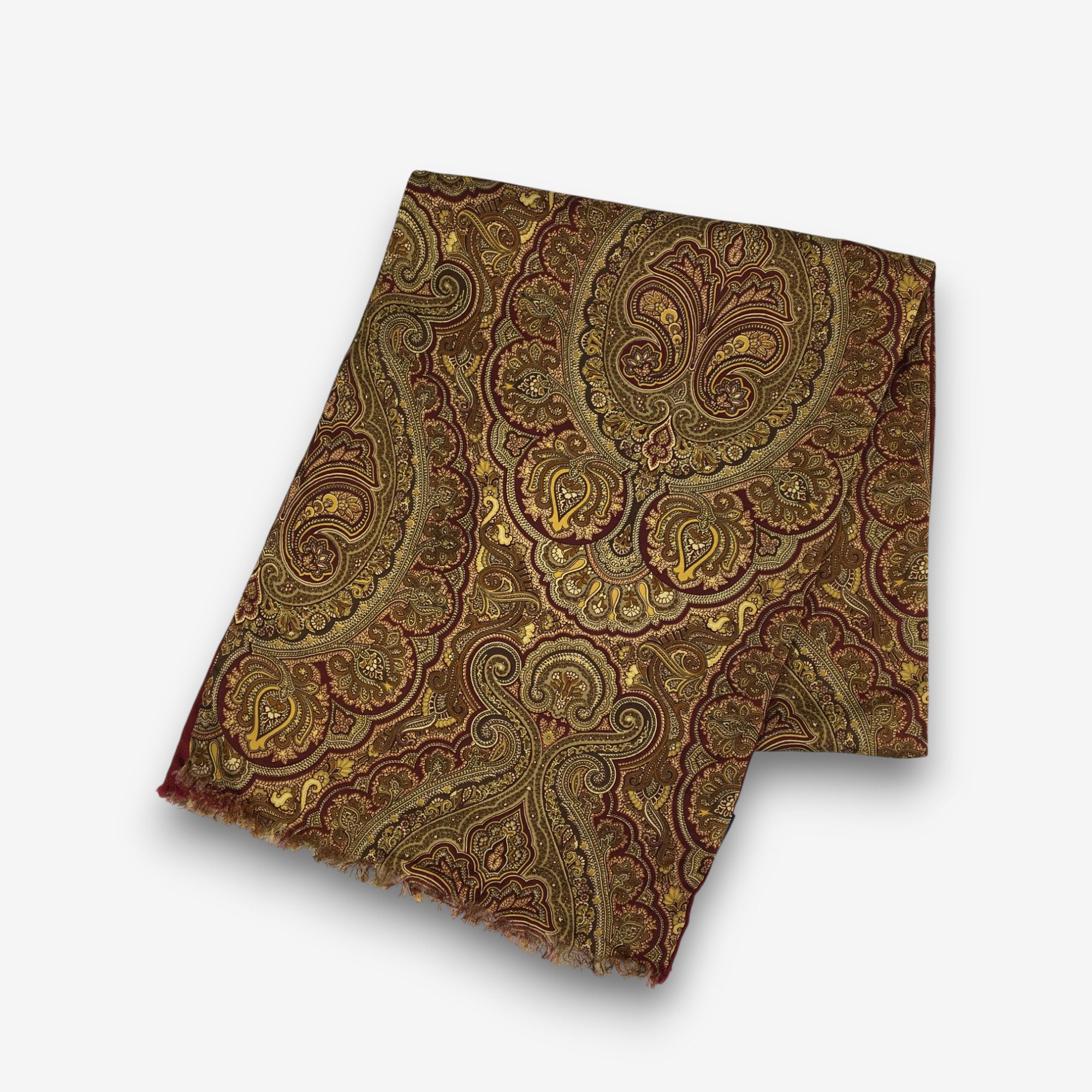 Ralph Lauren Vintage Chap Ralph Lauren SILK Scarf Muffler Wool Scarves Size ONE SIZE - 3 Thumbnail