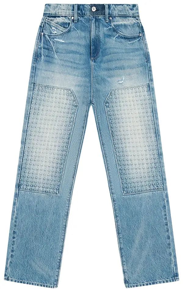 Rta - Ricardo Slim Fit Jean 3D Cross 'Blue Steel' Size US 36 / EU 52 - 1 Thumbnail