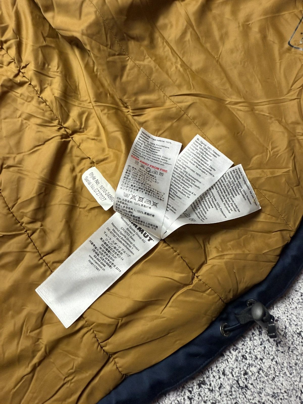 Mammut Mammut Women’s Jacket Rain Coat Micro Puffer Gorpcore Style Size L / US 10 / IT 46 - 11 Thumbnail
