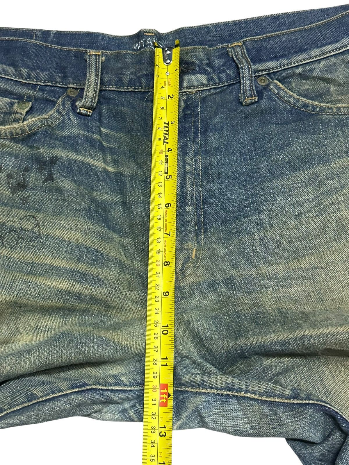 Wtaps Authentic Wtaps Vintage Skinny Loose With Mudwash and Faded Size US 35 - 18 Thumbnail