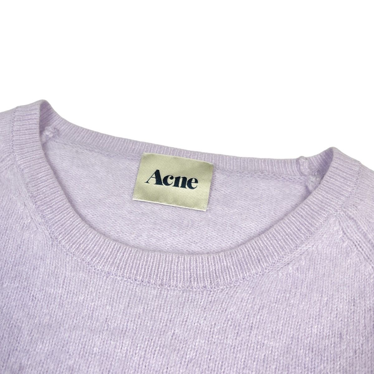 Acne Studios Acne Studios RY ANgora AW11 Purple Sweater Size XS / US 0-2 / IT 36-38 - 3 Thumbnail