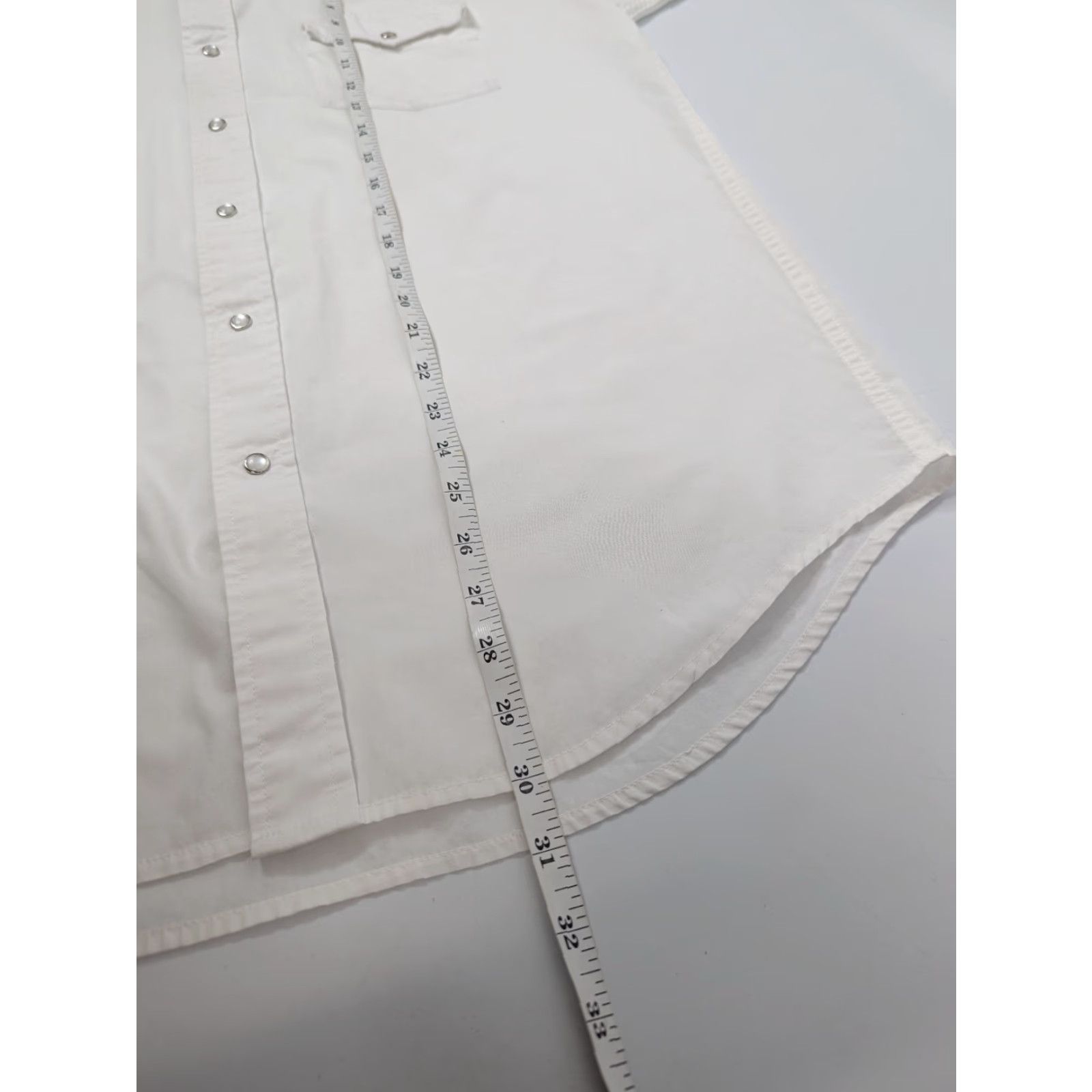 Vintage VINTAGE Pearl Shirt Men's M Short Sleeve Cowboy Embroidered White Cotton Polyester Blend Snap Button-Up Size US M / EU 48-50 / 2 - 7 Thumbnail